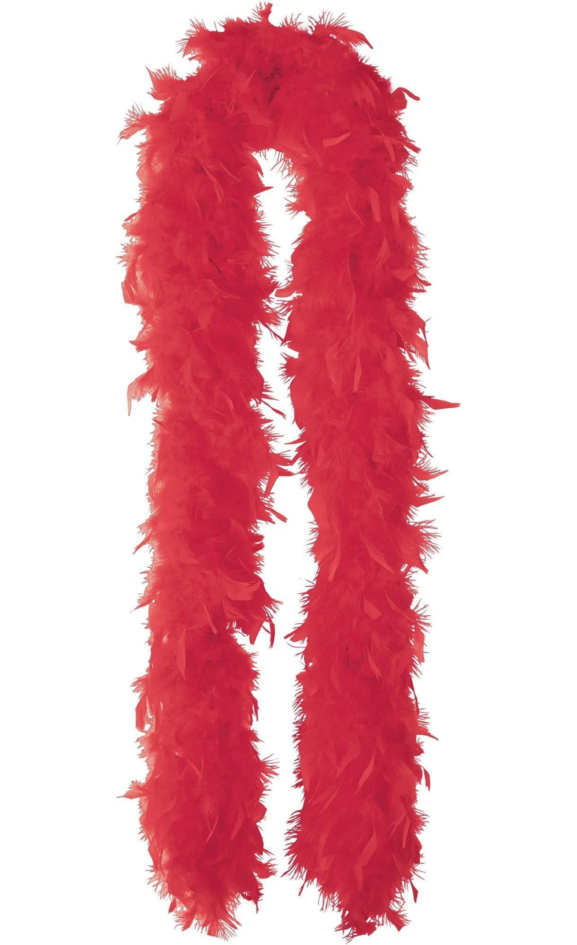 Red Feather Boa