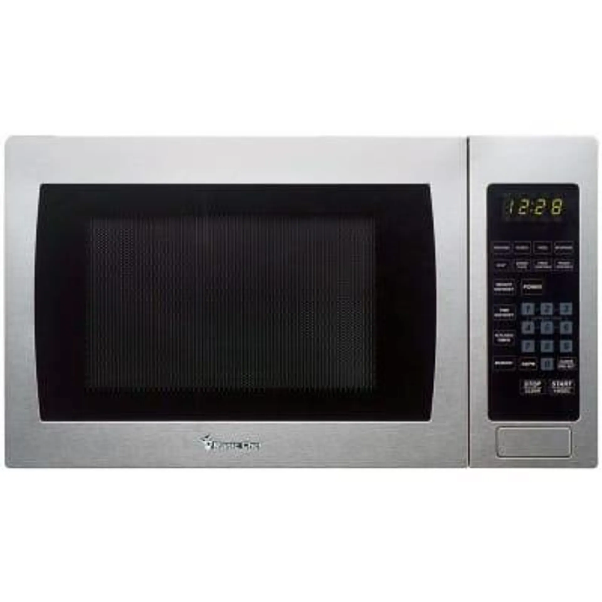 Magic Chef 0.9 Cu Ft 900W Digital Stainless Steel Microwave