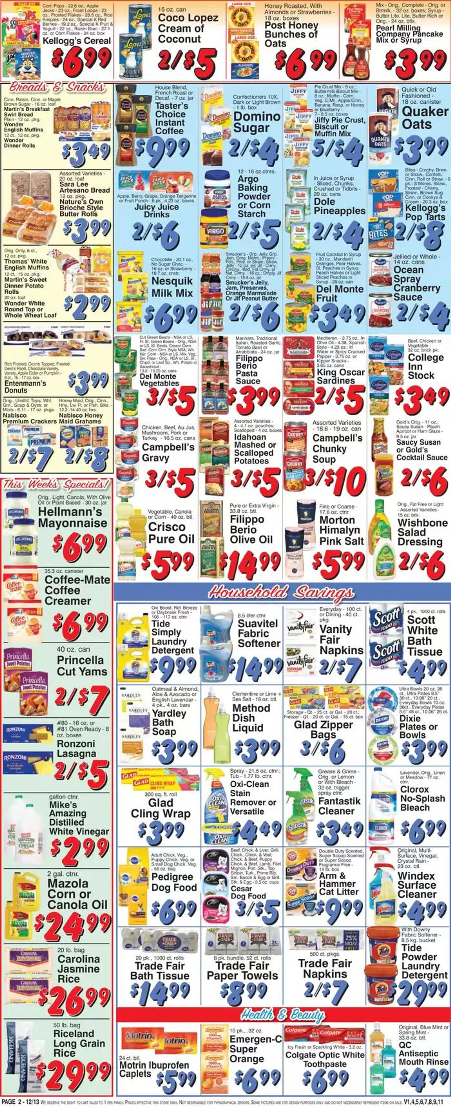 Weekly ad Discounts and promotions from December 13 to December 27 2024 - Page 2