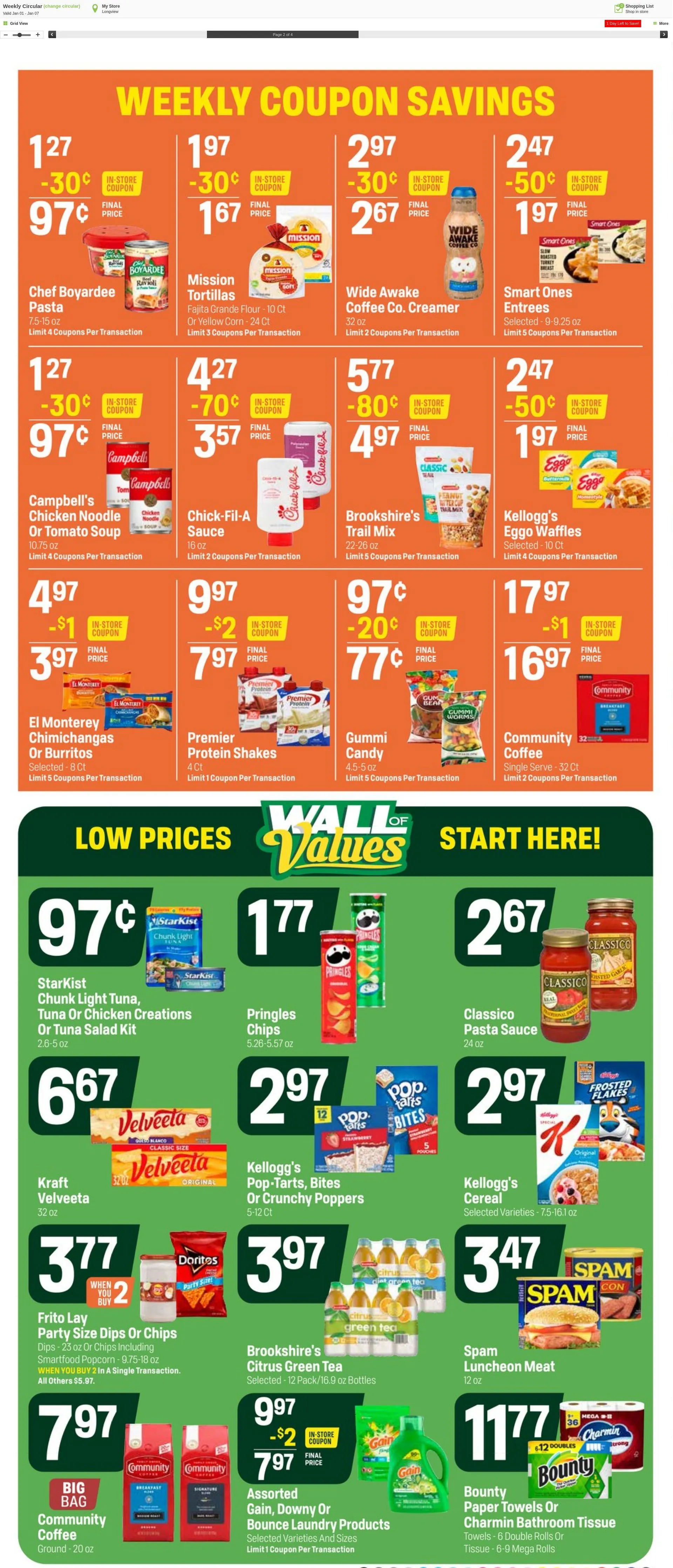 Weekly ad Super1Foods from January 8 to January 14 2025 - Page 2