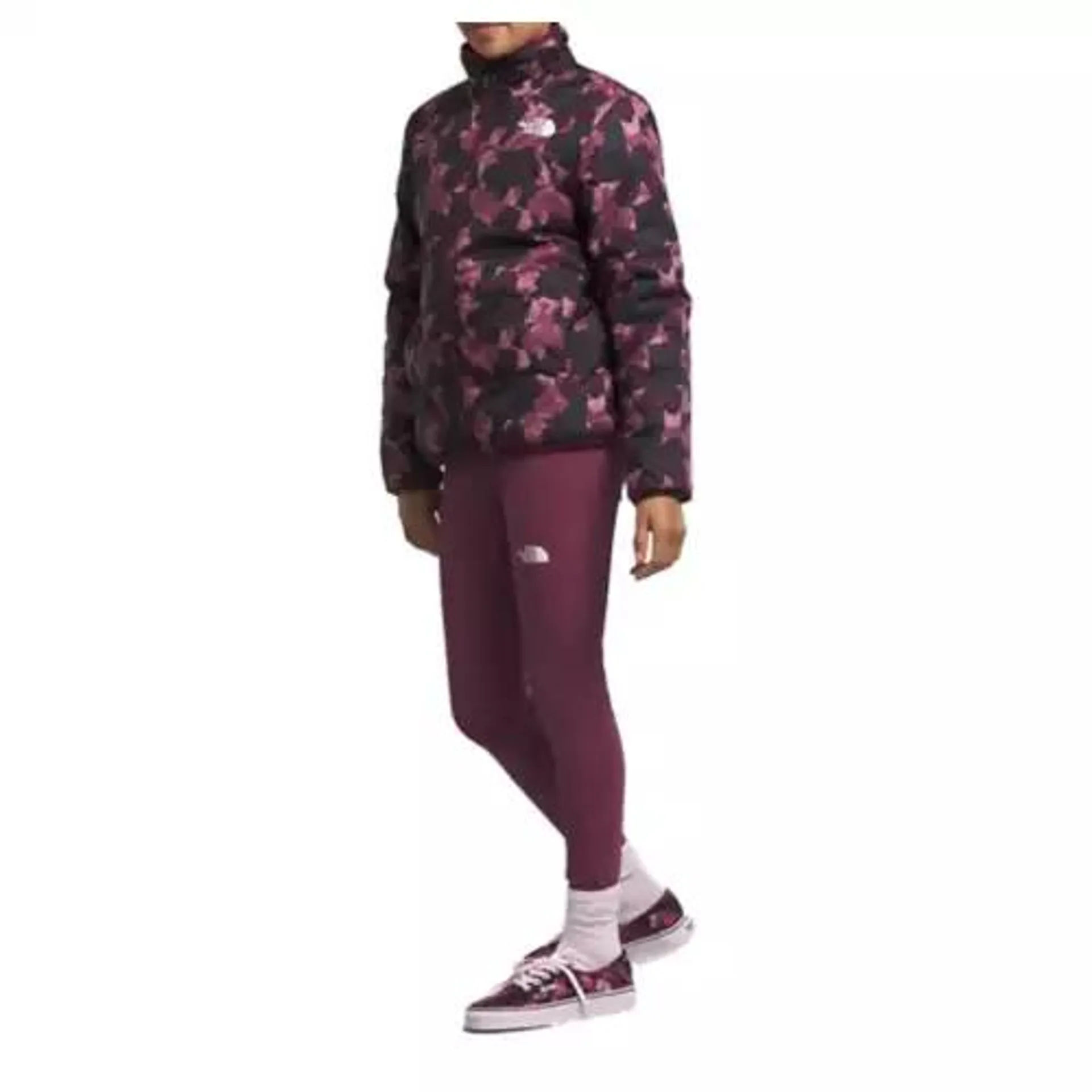 Girls' The North Face Mossbud Reversible Puffer Jacket