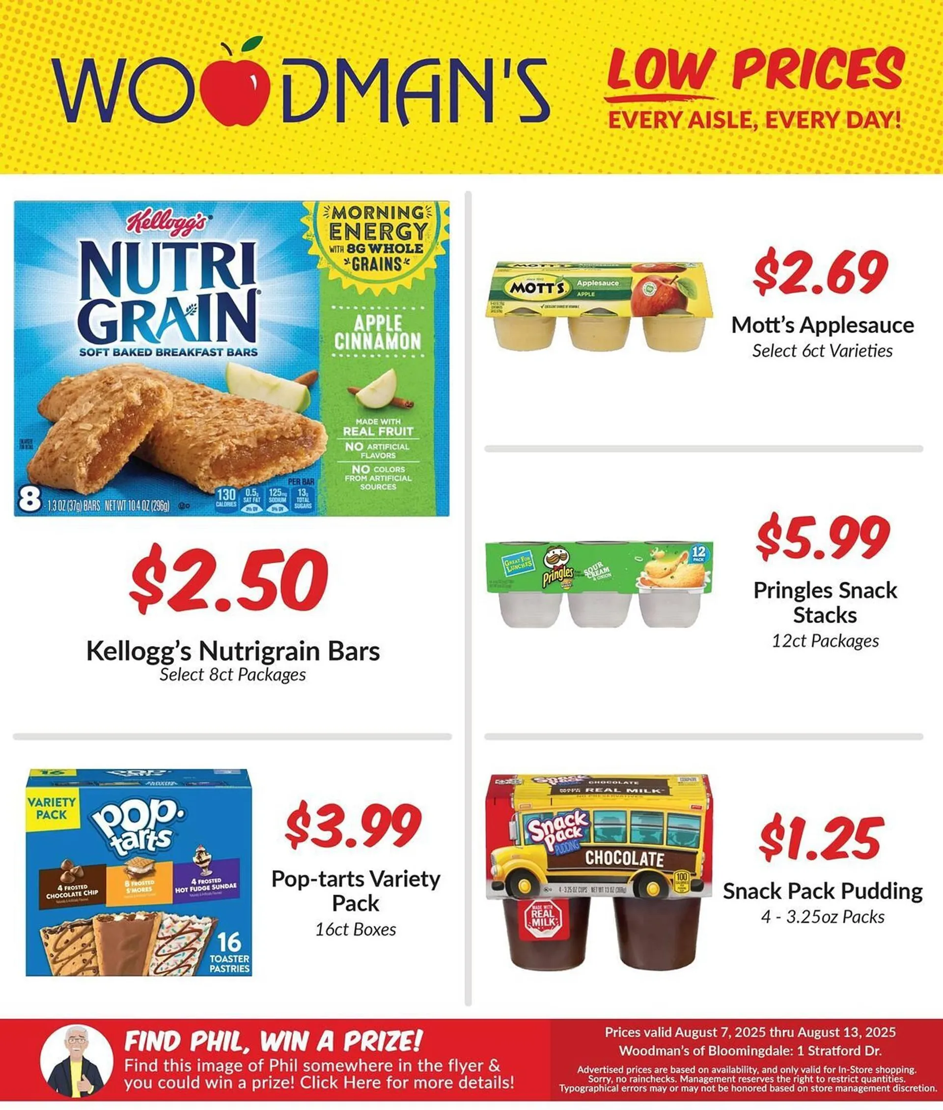 Weekly ad Woodman's Weekly Ad from August 7 to August 13 2025 - Page 1
