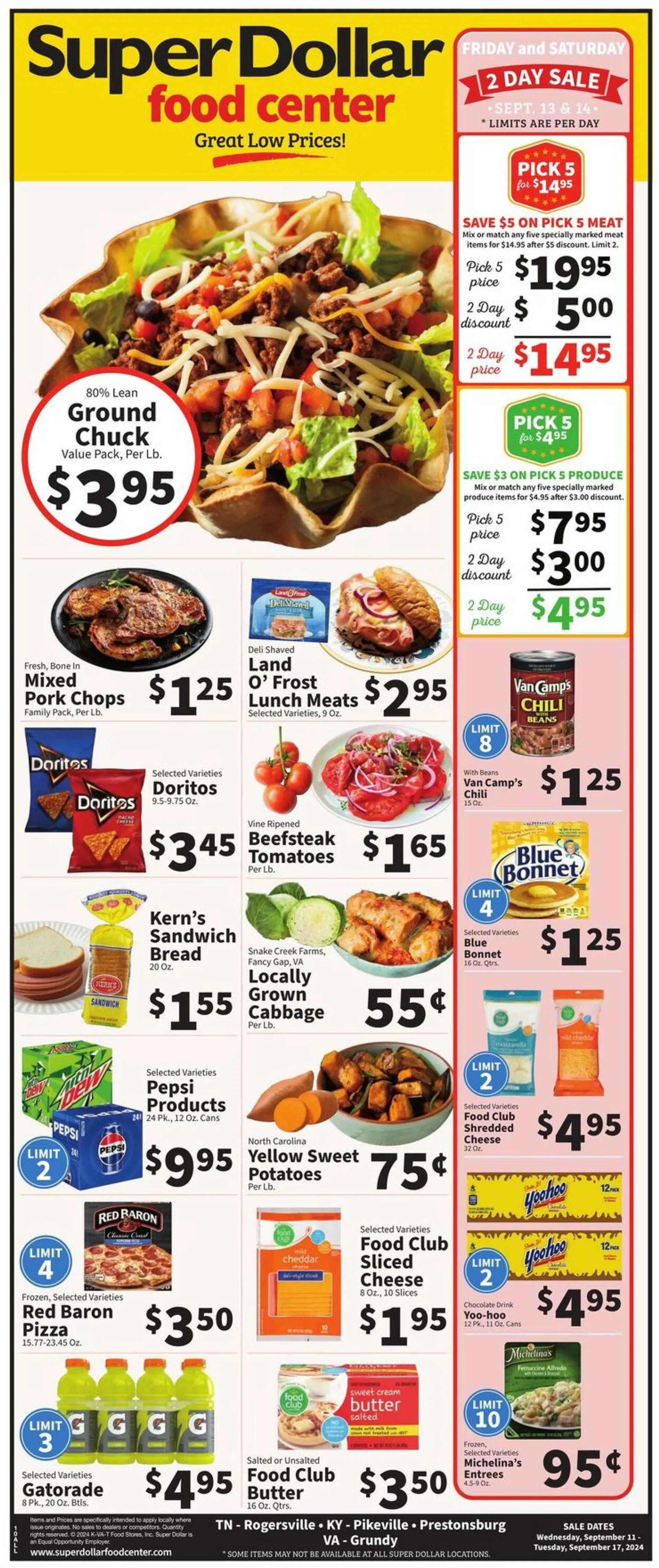 Super Dollar Food Center Current weekly ad - 1