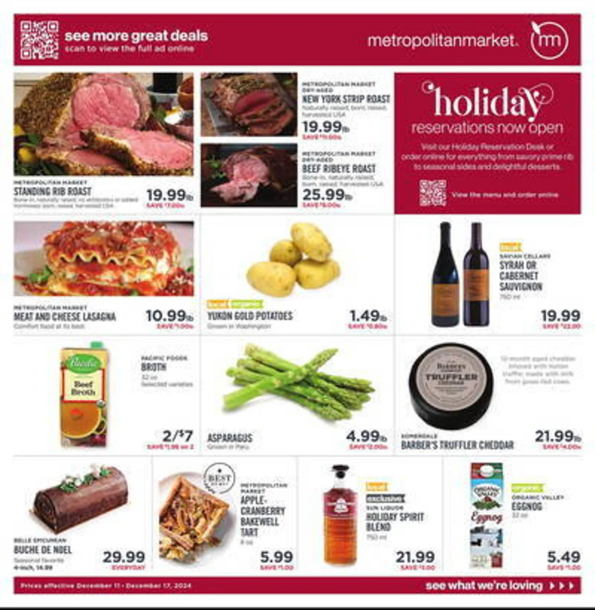 Metropolitan market Weekly Ad - 1