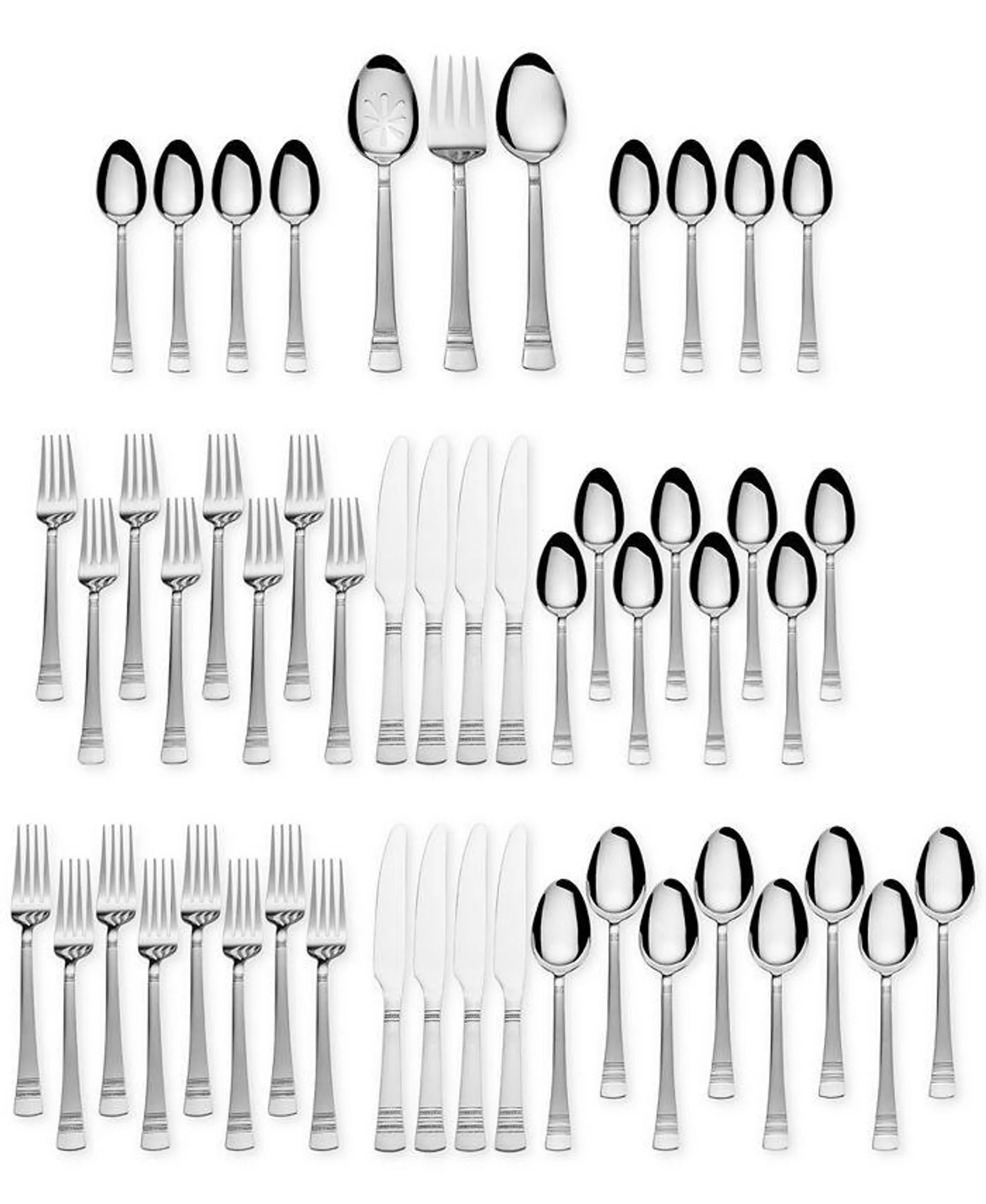 Stainless Steel 51-Pc. Kensington Collection, Created for Macy's