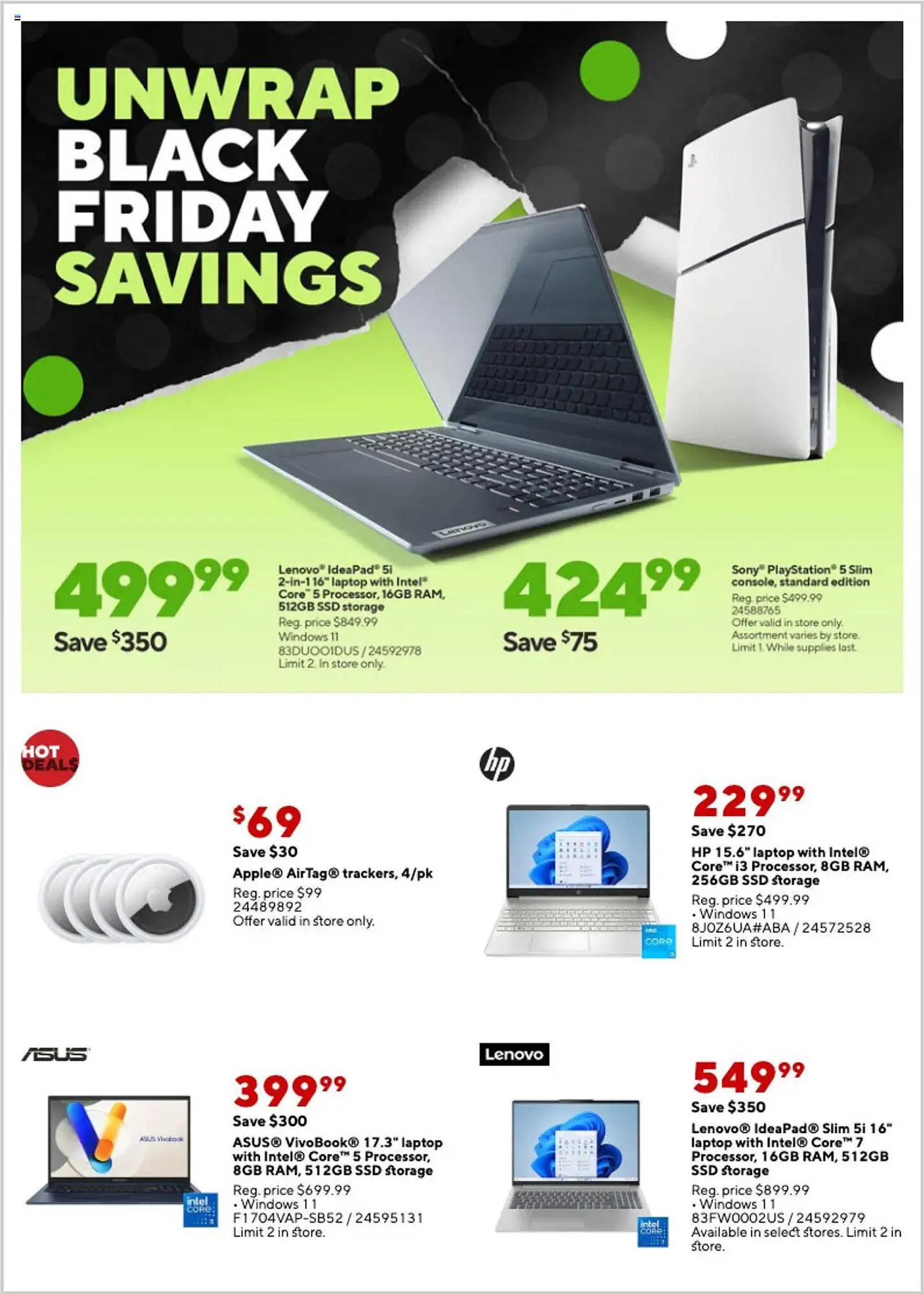 Staples Weekly Ad - 1