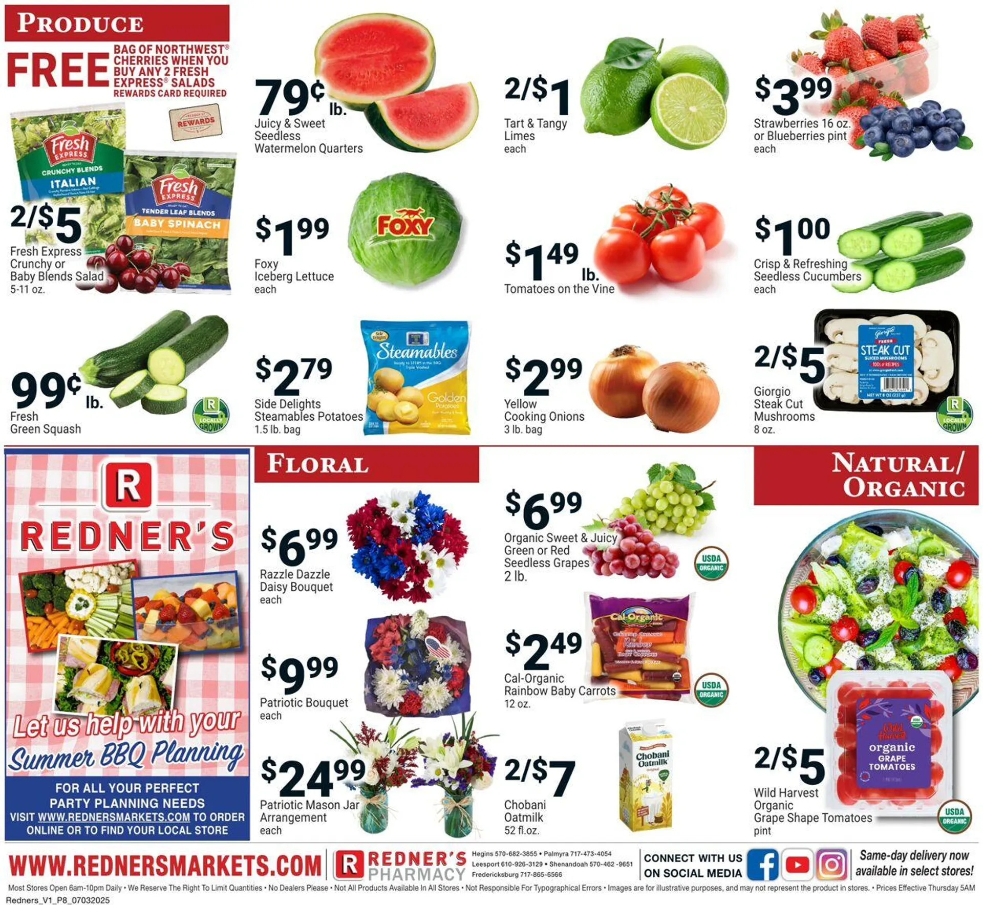 Weekly ad Redner’s Warehouse Market Current weekly ad from July 3 to July 9 2025 - Page 8
