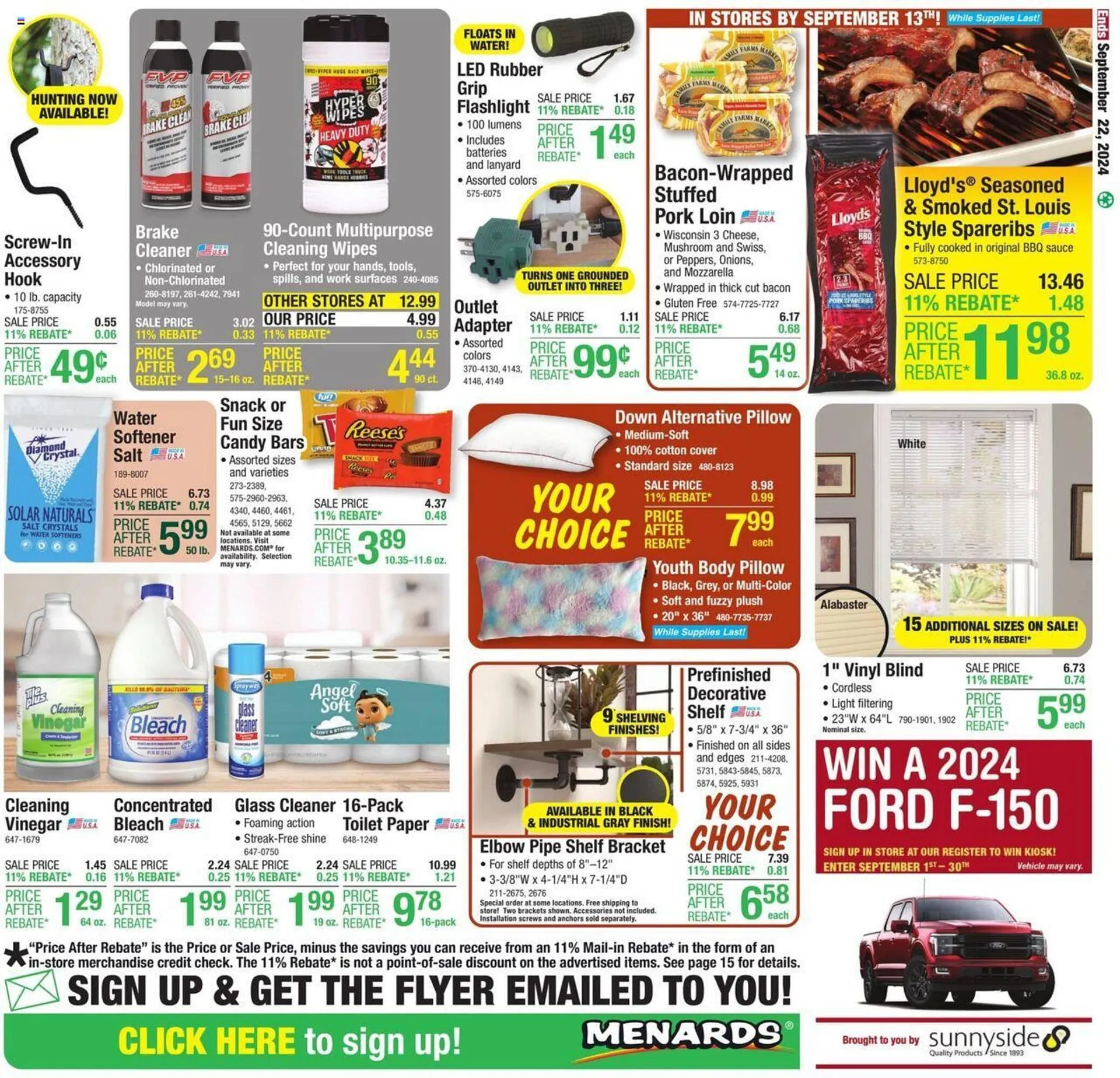 Weekly ad Menards Weekly Ad from September 11 to September 22 2024 - Page 26