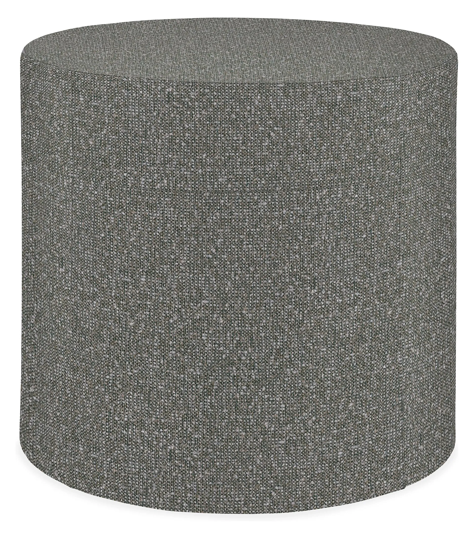 Aero 20 diam 18h Round Ottoman in Conley Graphite