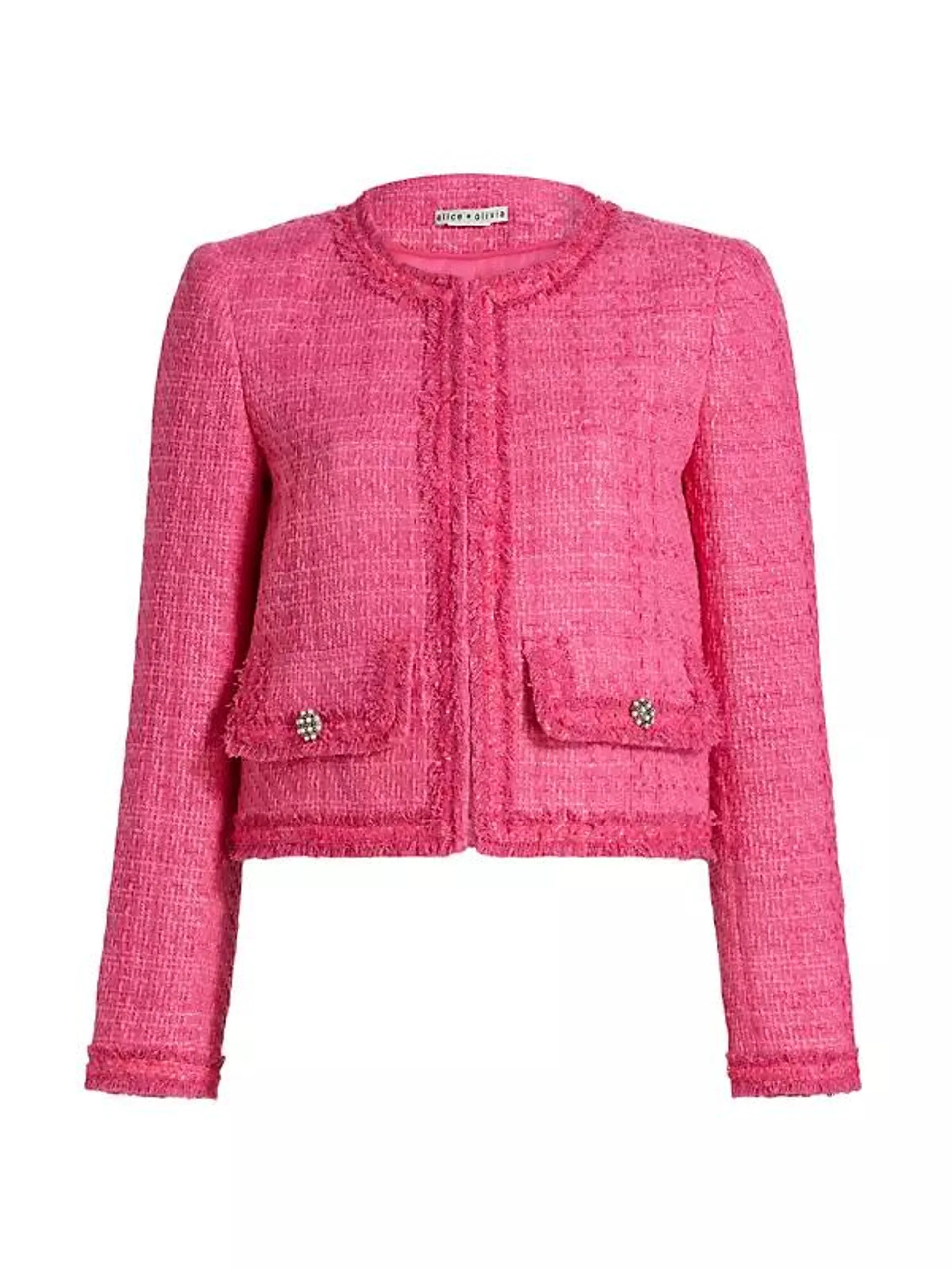 Landon Tweed Cropped Jacket