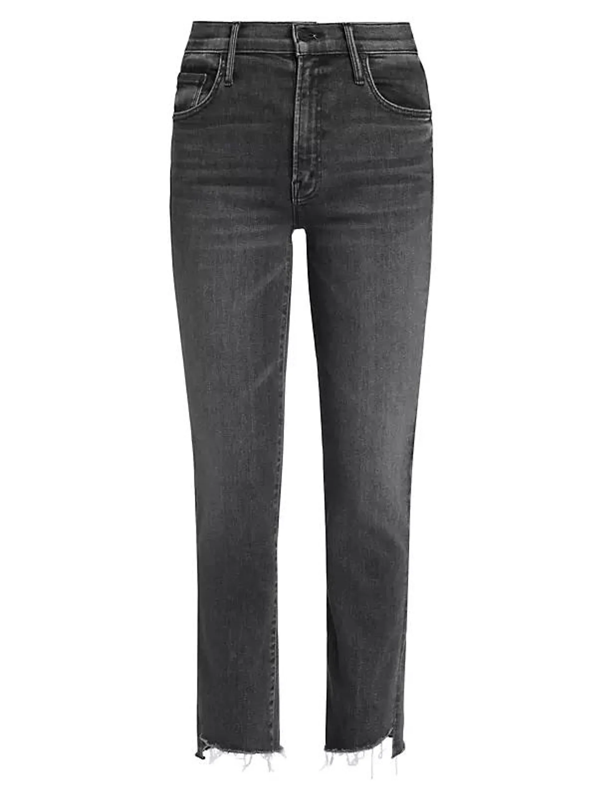 The Insider Crop Step Fray Jeans