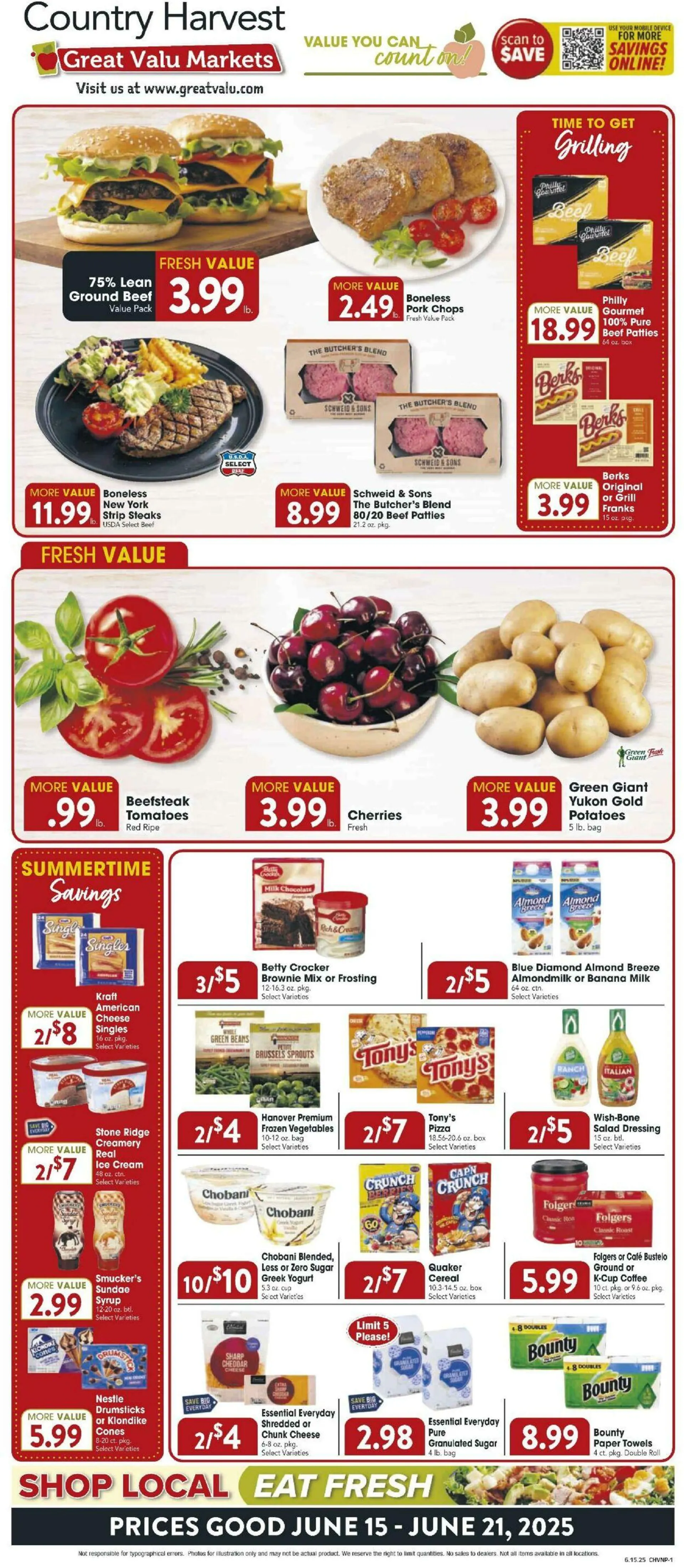 Weekly ad Farm Fresh from June 15 to June 21 2025 - Page 1