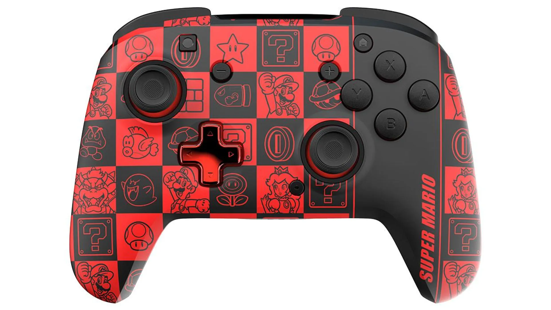 REMATCH Wireless Controller Glow: Super Mario™ Icon