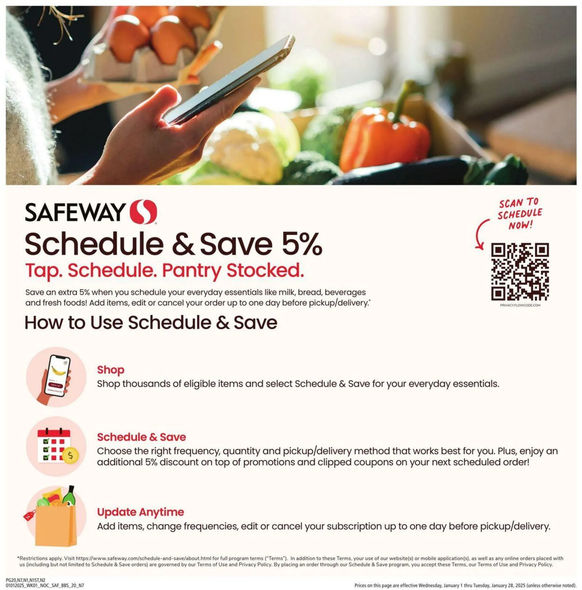 Weekly ad Safeway Current weekly ad from January 1 to January 28 2025 - Page 20