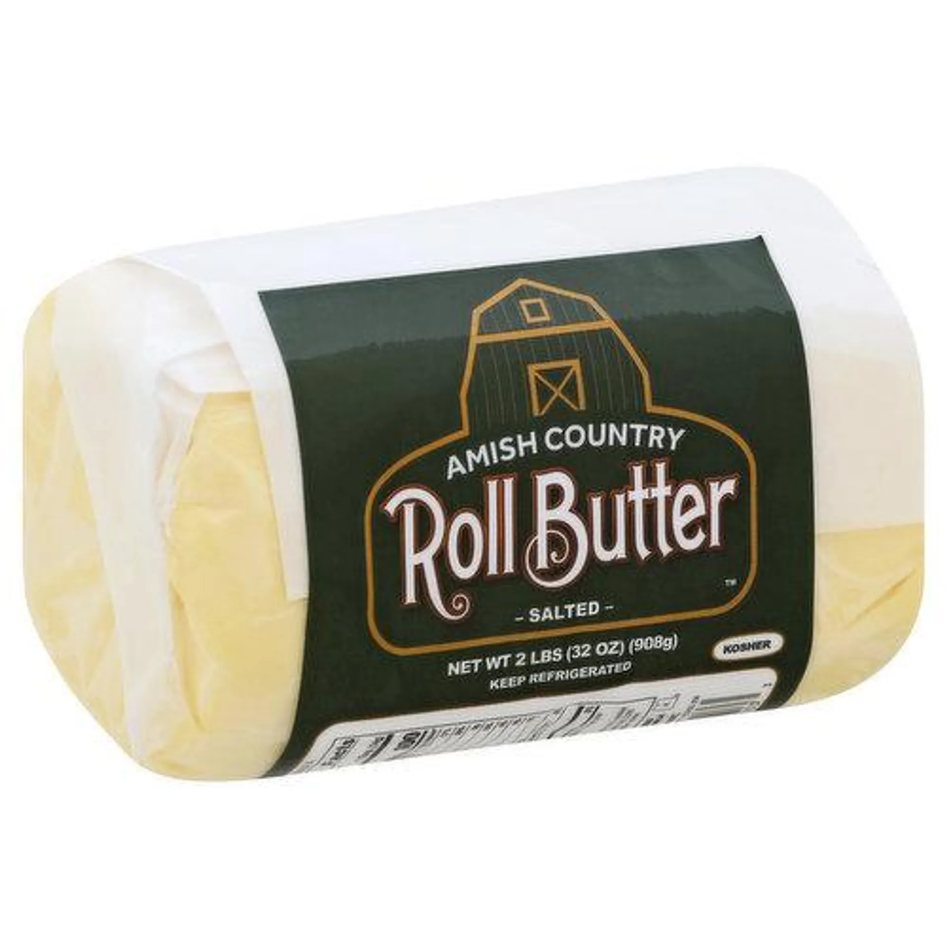 AMISH COUNTRY Butter, Salted, Roll - 32 Ounce