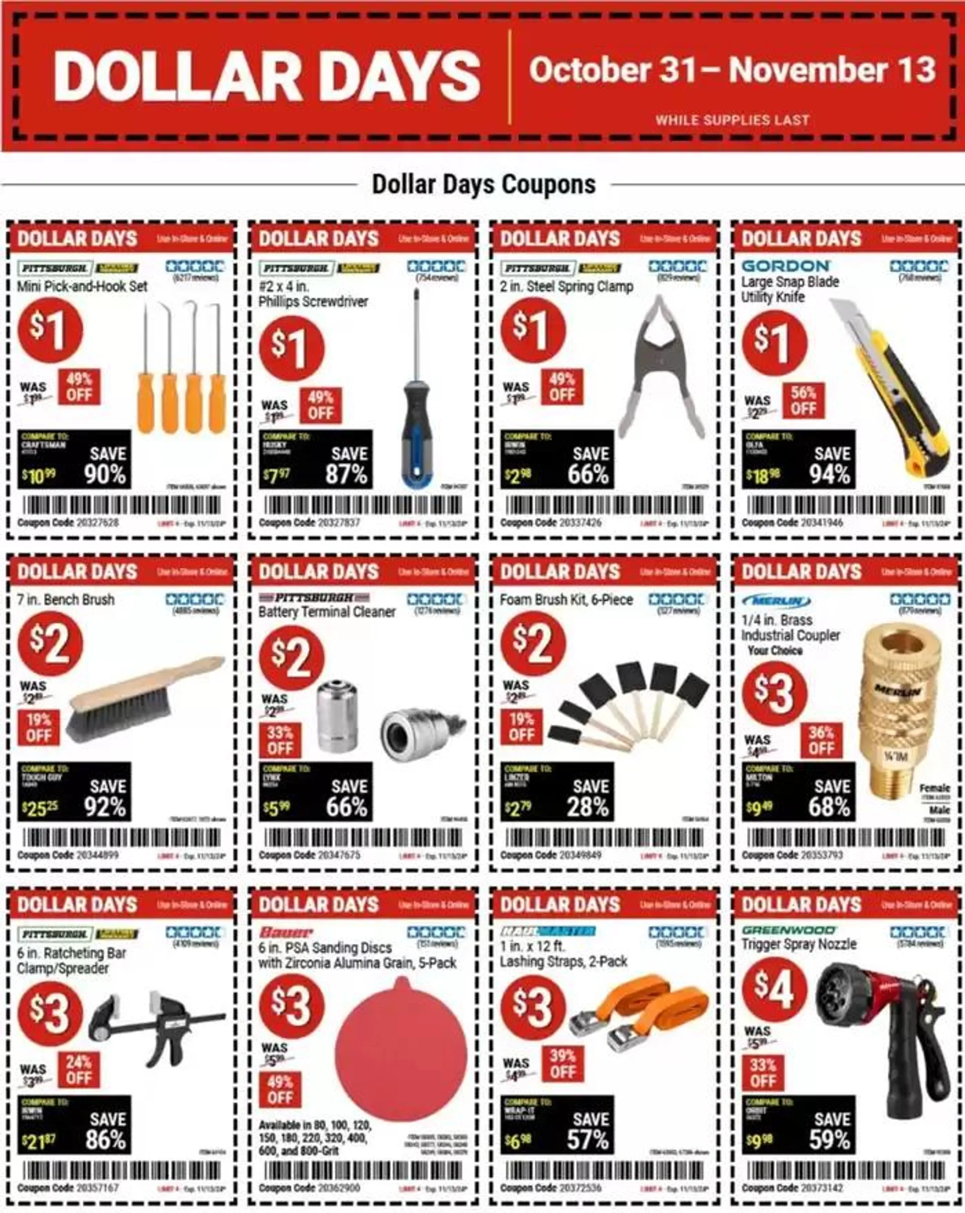 Harbor Freight Tools weekly ad - 1