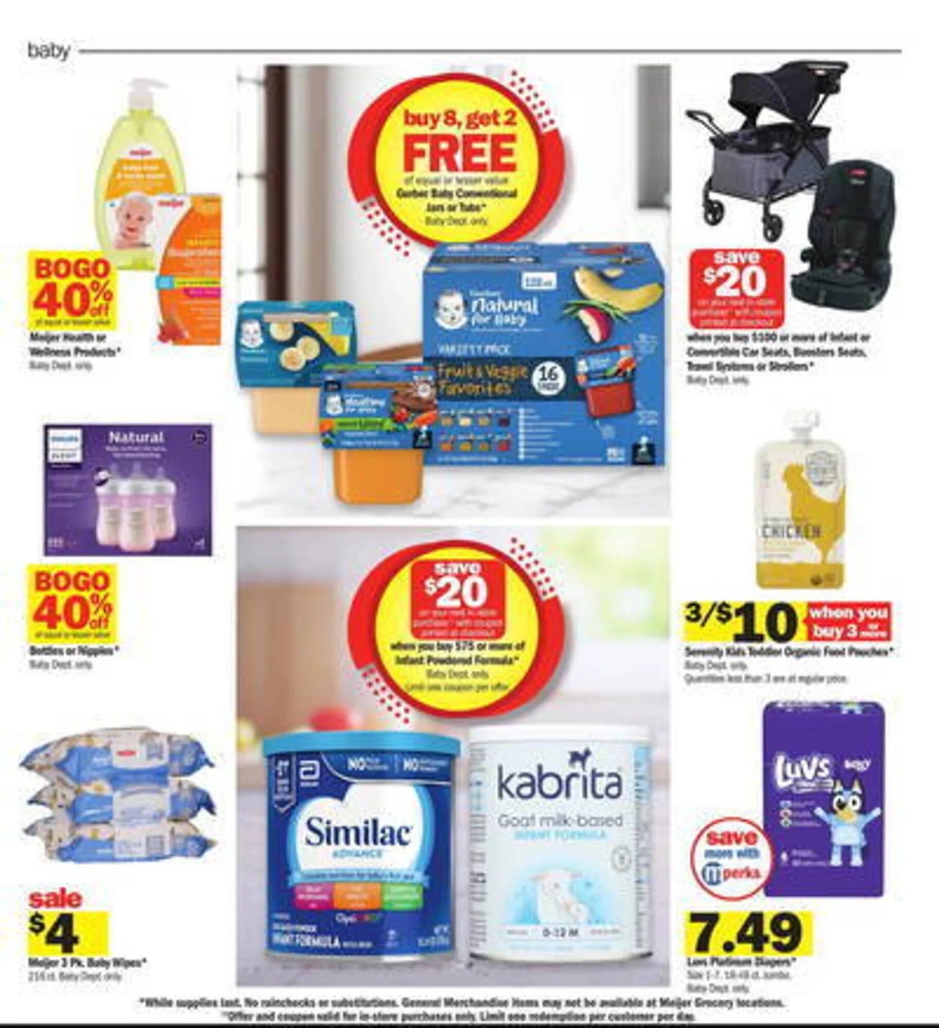 Weekly ad Meijer Weekly Ad from September 29 to October 5 2024 - Page 25