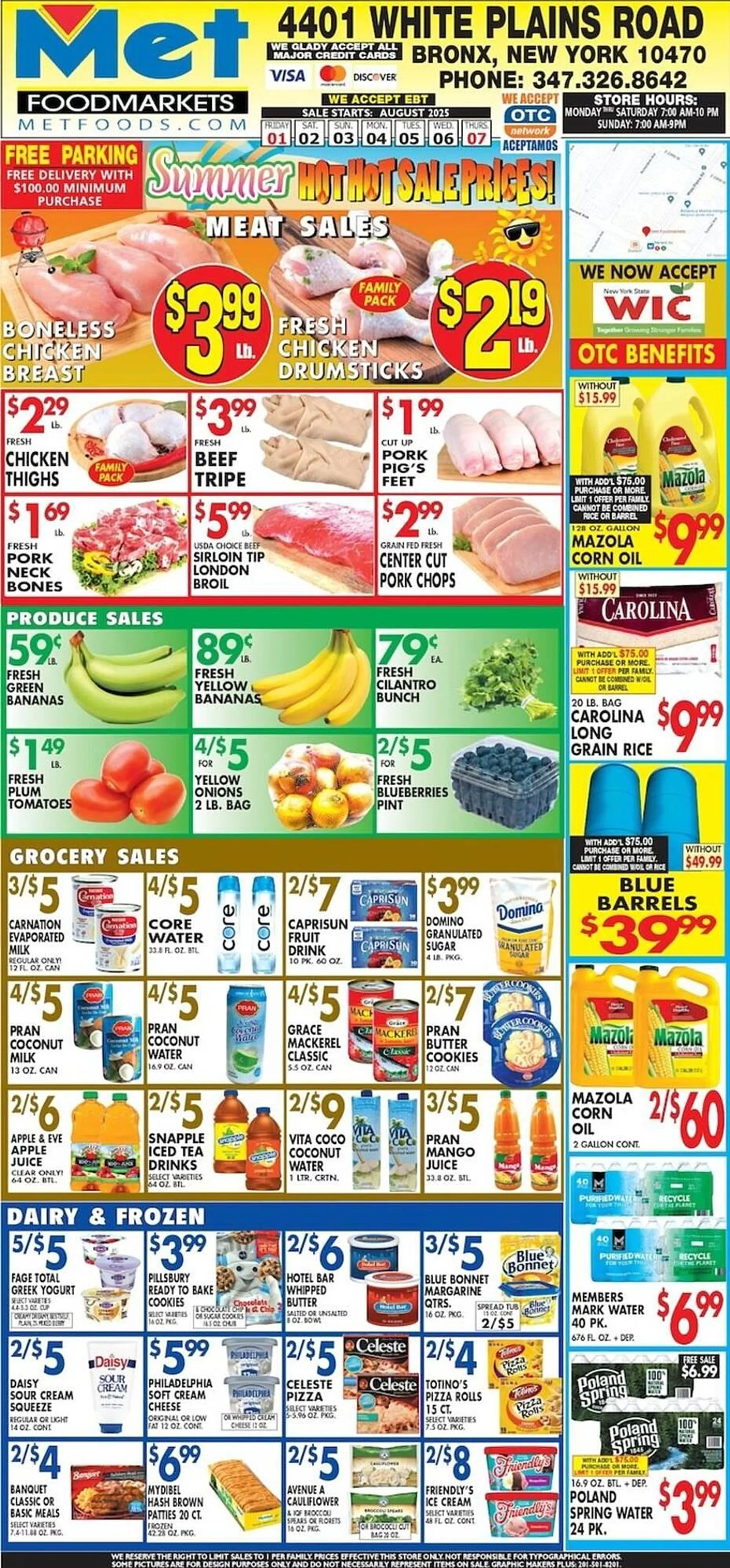 Weekly ad Met Foodmarkets Weekly Ad from August 1 to August 7 2025 - Page 1