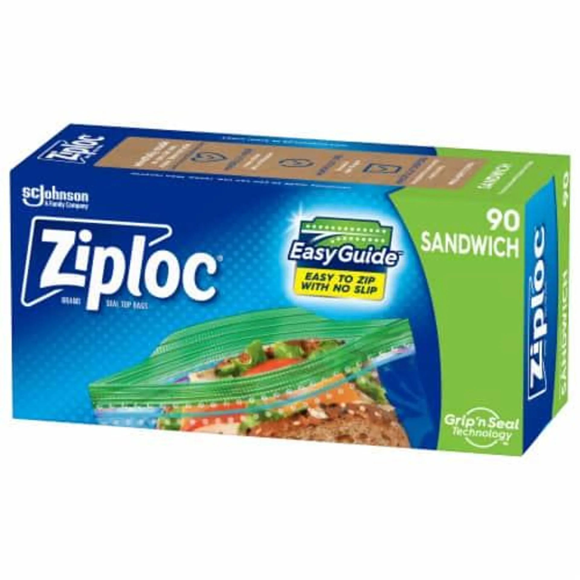 Ziploc® Sandwich Bags with EasyGuide™