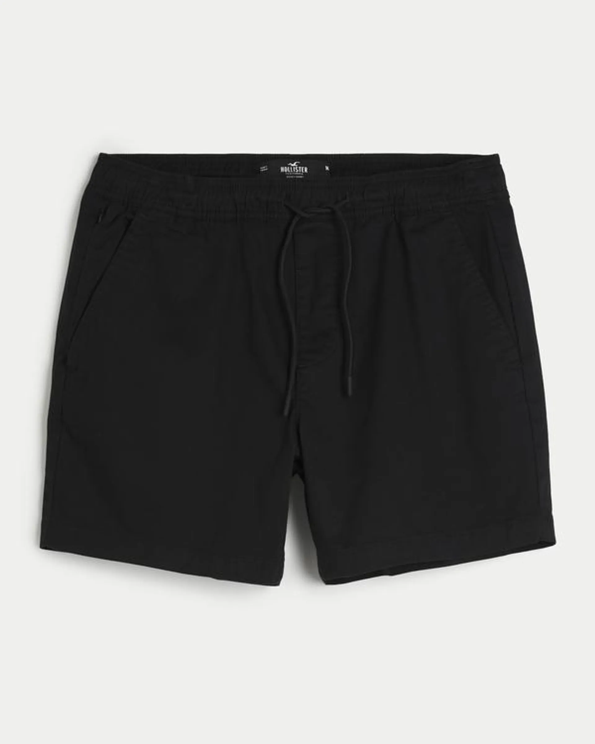 Twill Jogger Shorts 5"