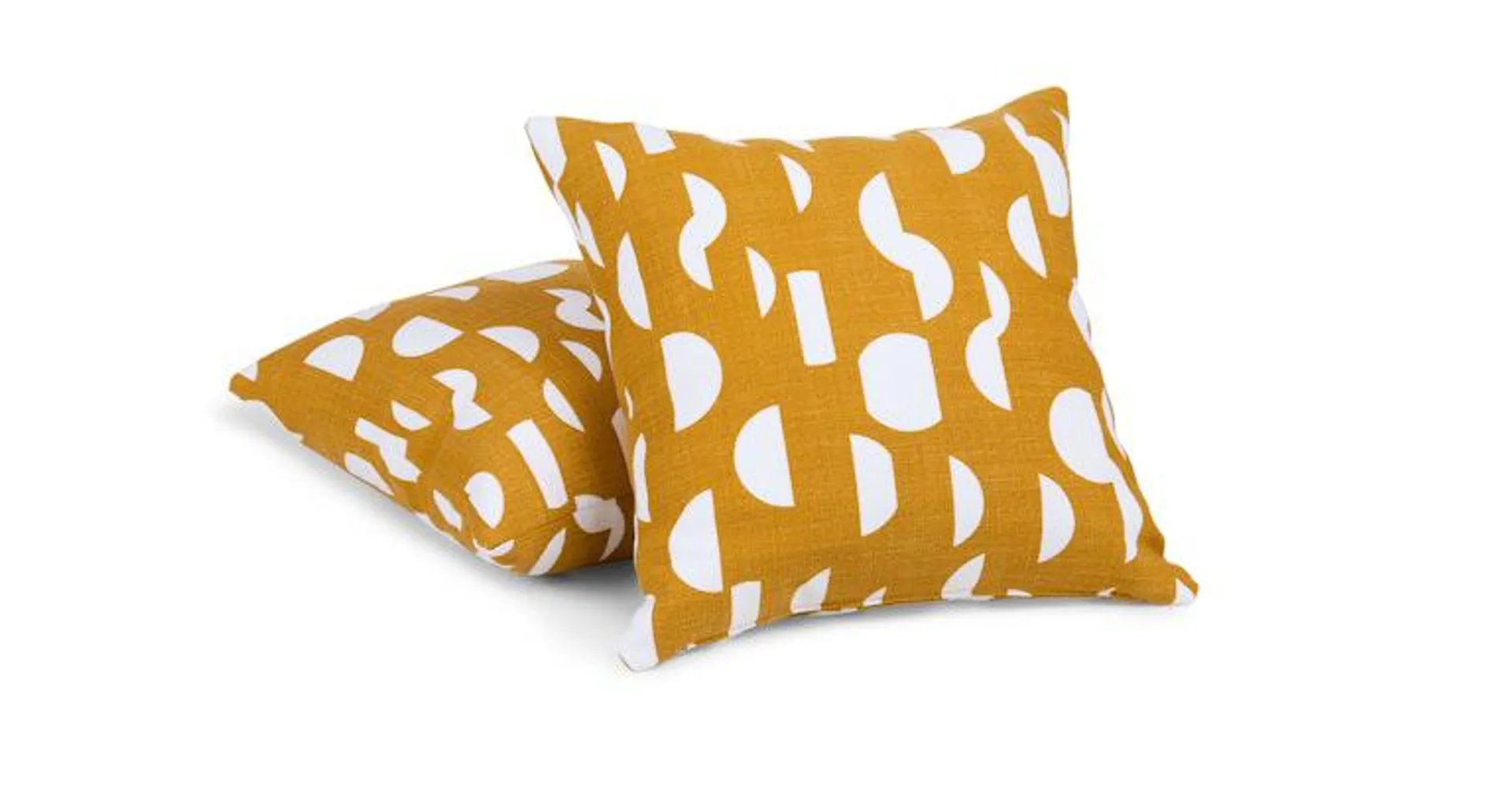 Fasen Geome Orange Large Pillow Set