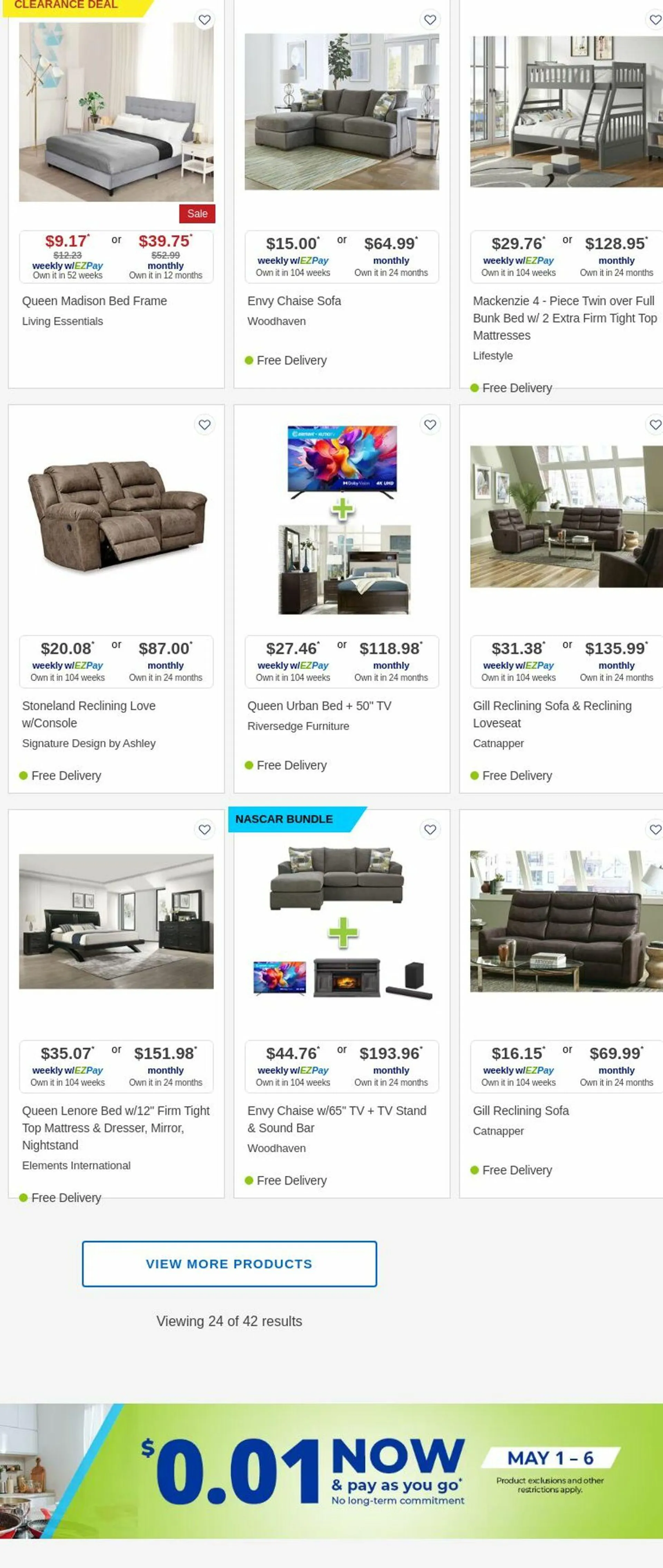 Weekly ad Aaron's from May 1 to May 31 2025 - Page 2
