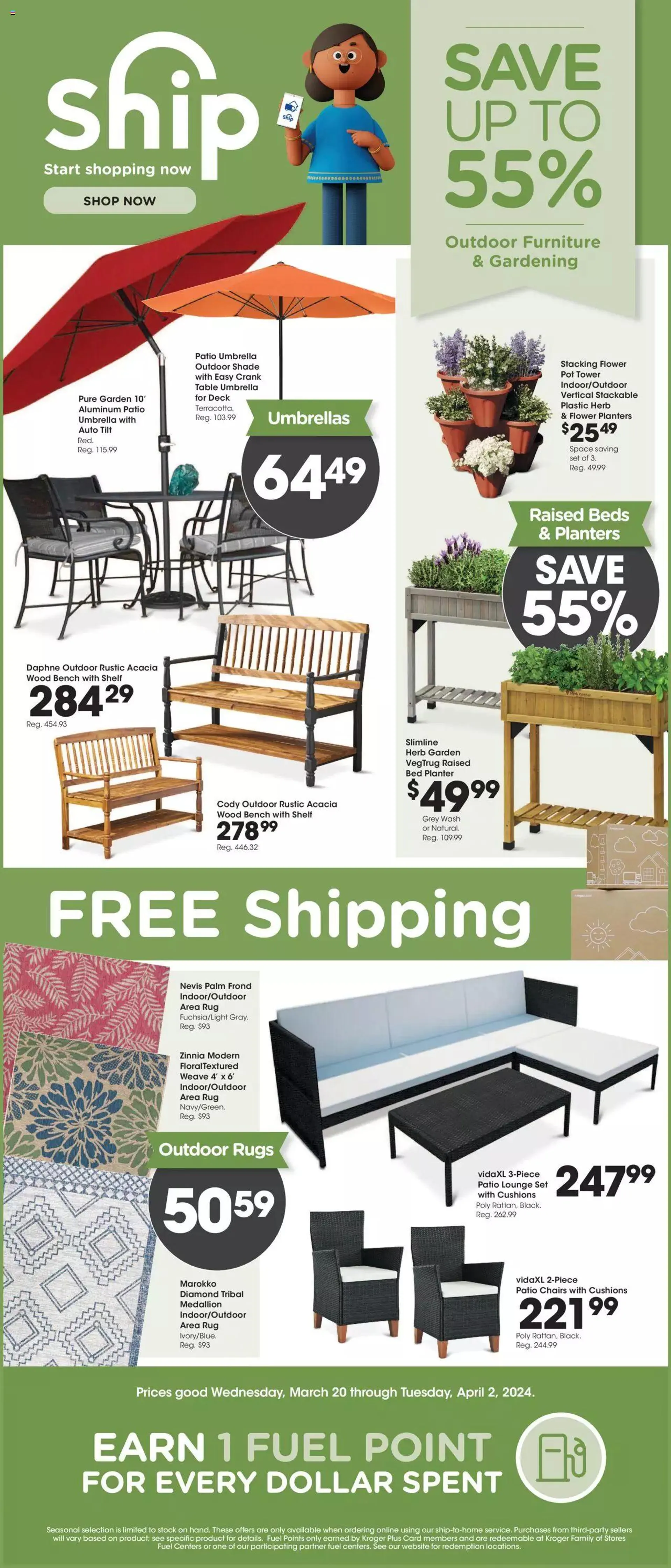 Weekly ad QFC - Ship to Home from March 20 to April 2 2024 - Page 