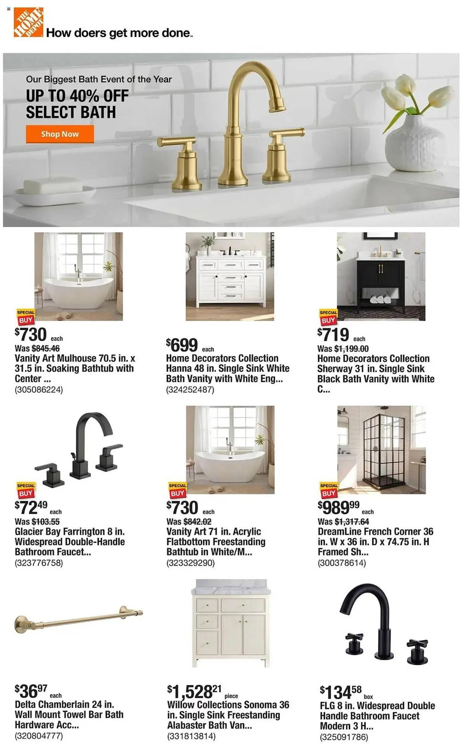 The Home Depot Weekly Ad - 1