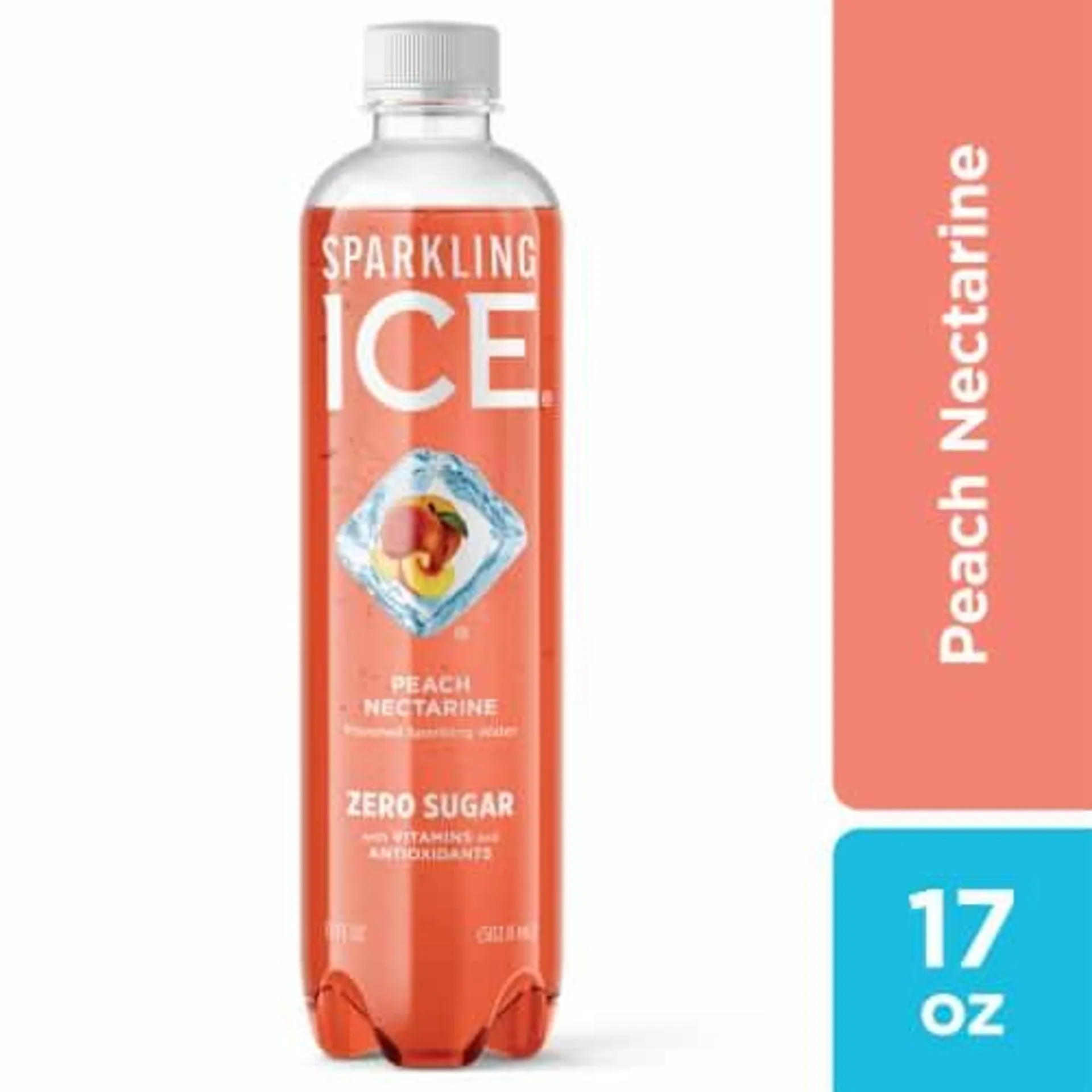 Sparkling Ice® Peach Nectarine Flavored Sparkling Bottled Water