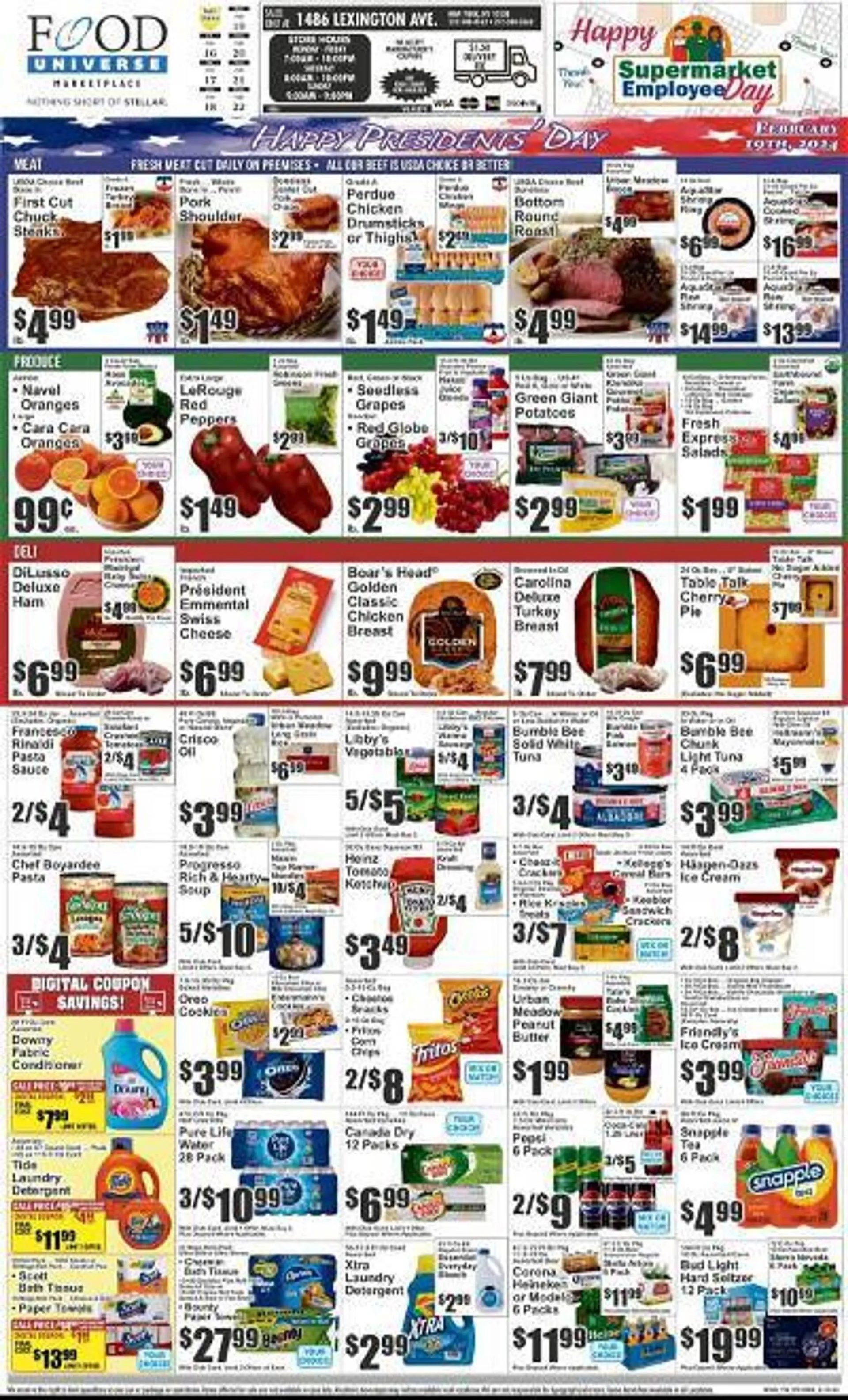 Weekly ad Food Universe Weekly Ad from February 16 to February 22 2024 - Page 