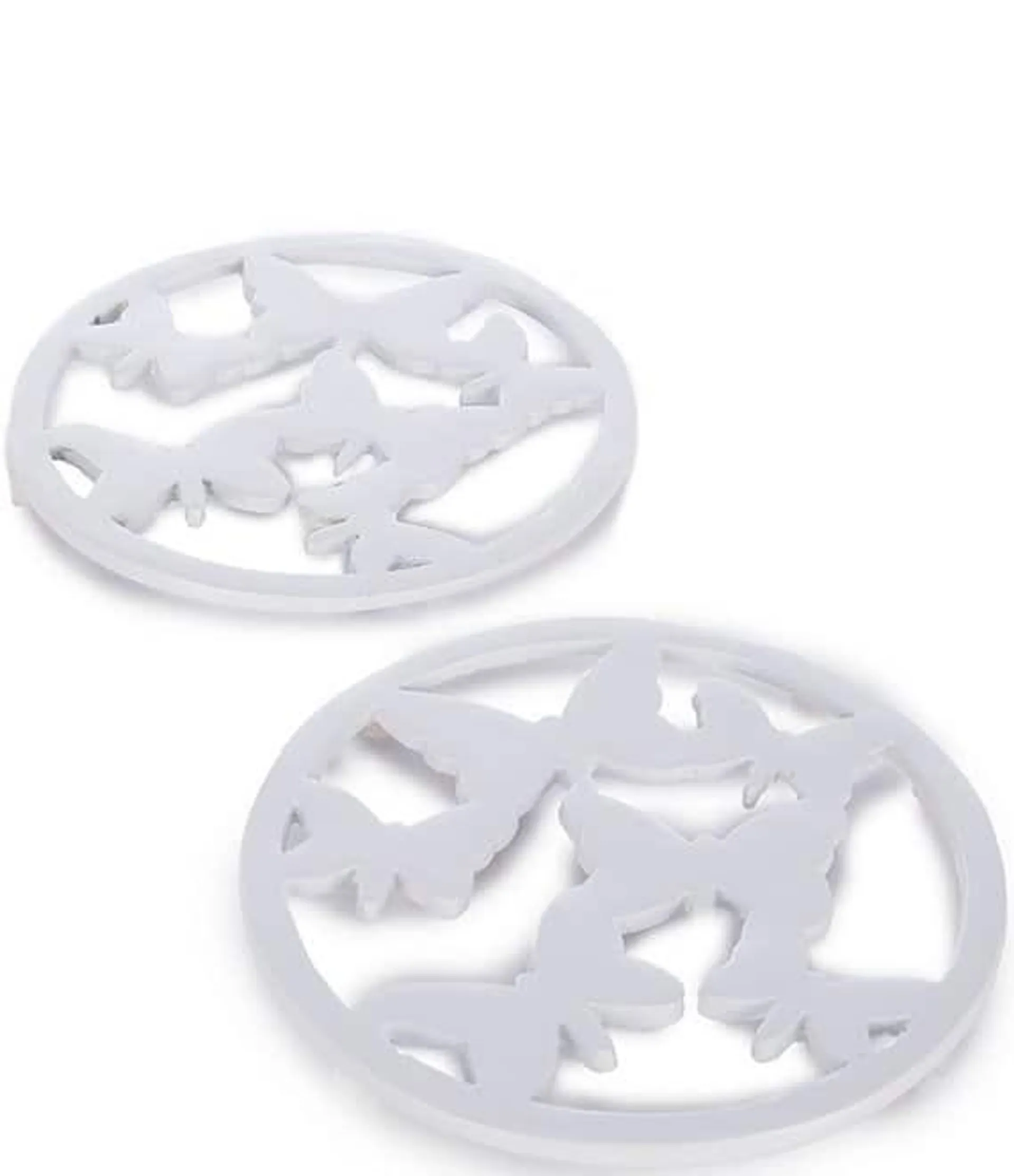 Butterfly Metal Trivets, Set of 2