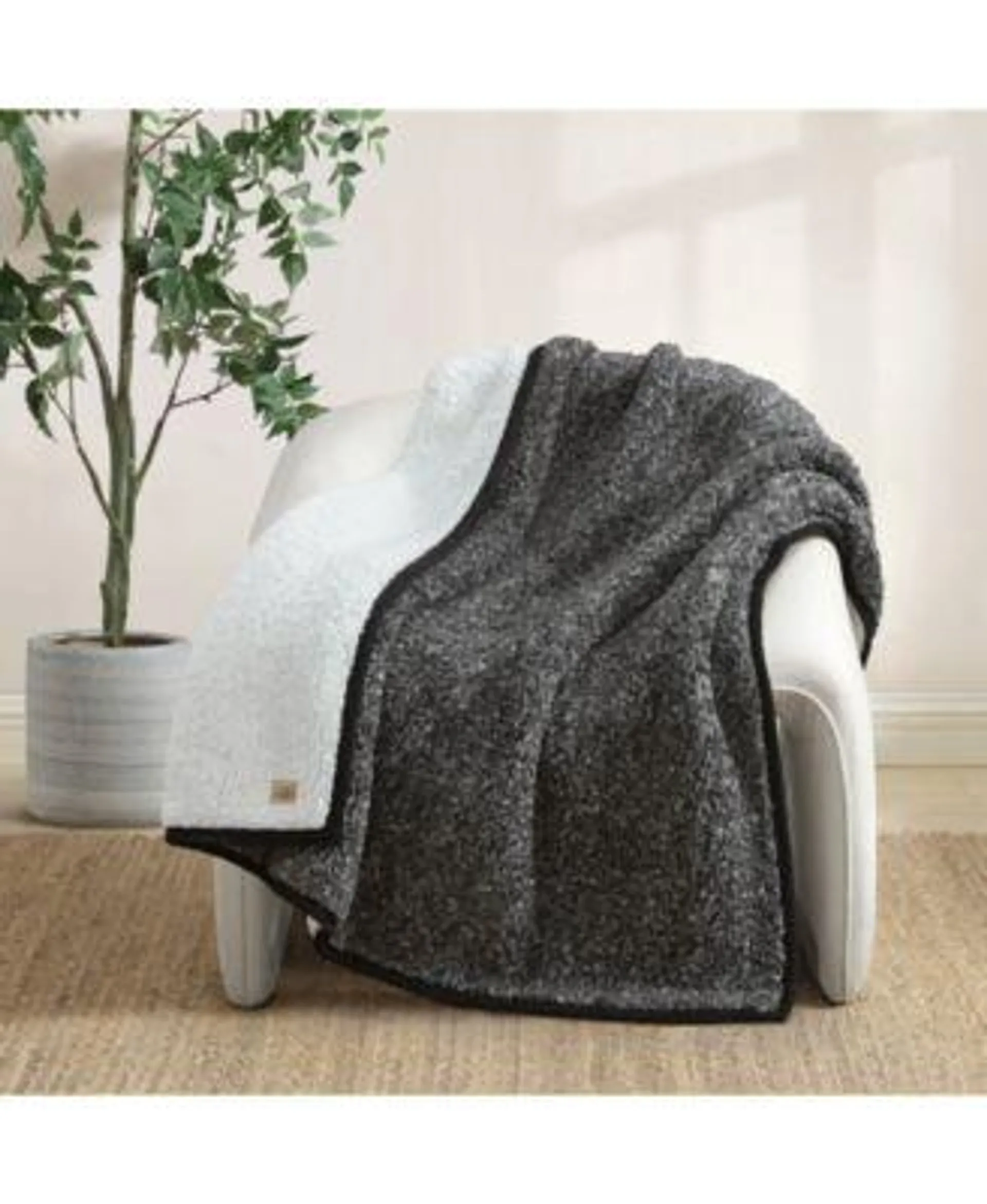 Classic UGGfluff Throw, 50" x 70" (A $47.99 Value)