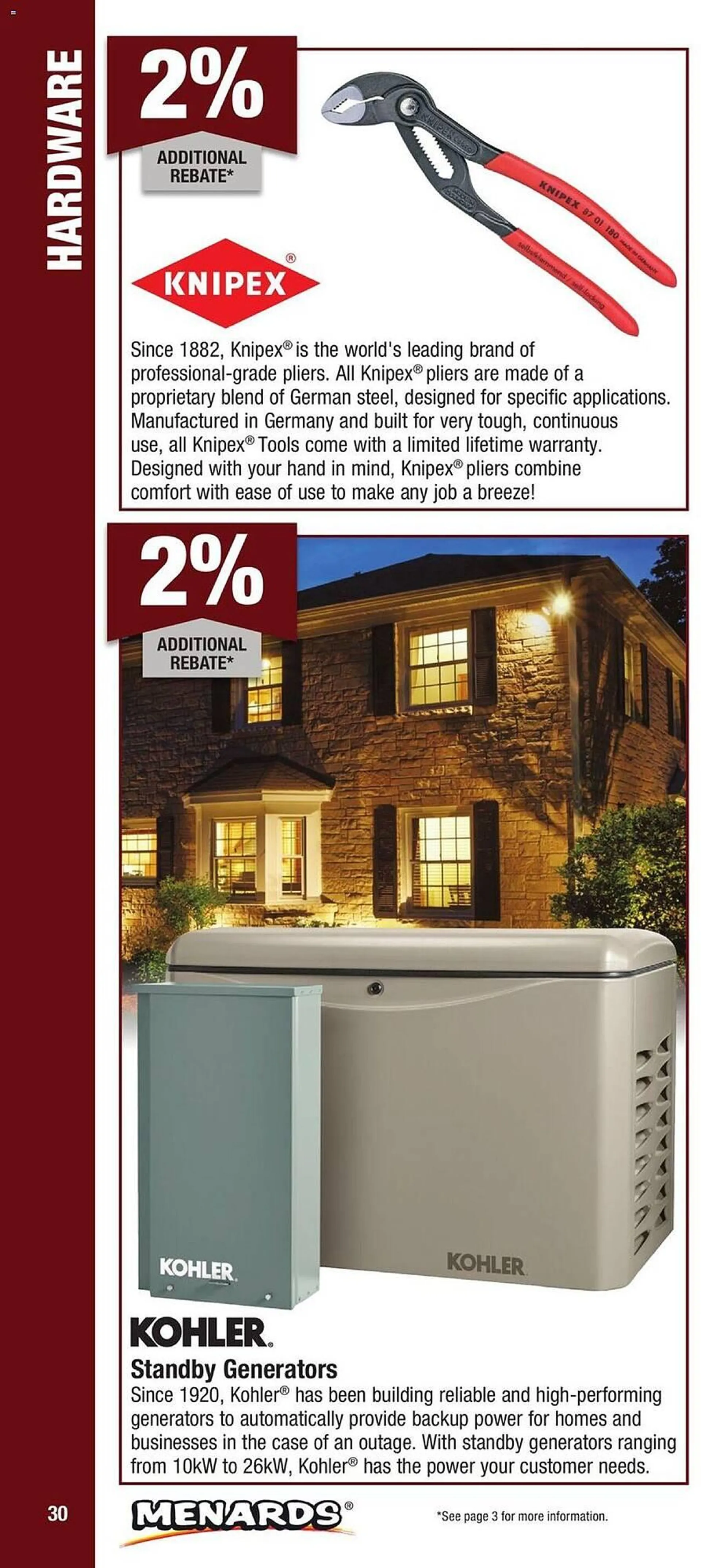 Weekly ad Menards Weekly Ad from January 1 to December 31 2024 - Page 30