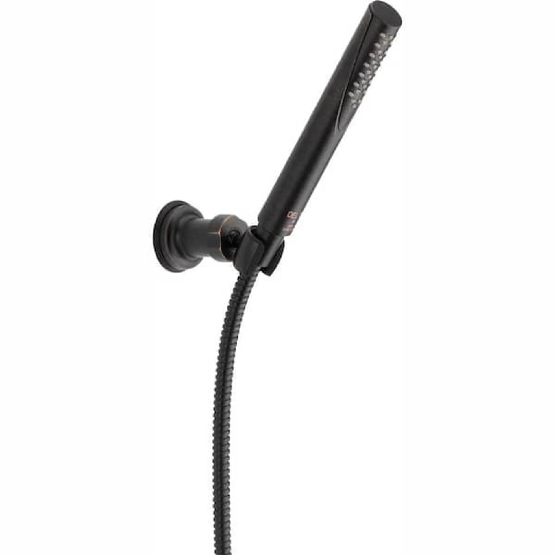 Grail 1-Spray Patterns 1.75 GPM 1.88 in. Wall Mount Handheld Shower Head in Venetian Bronze