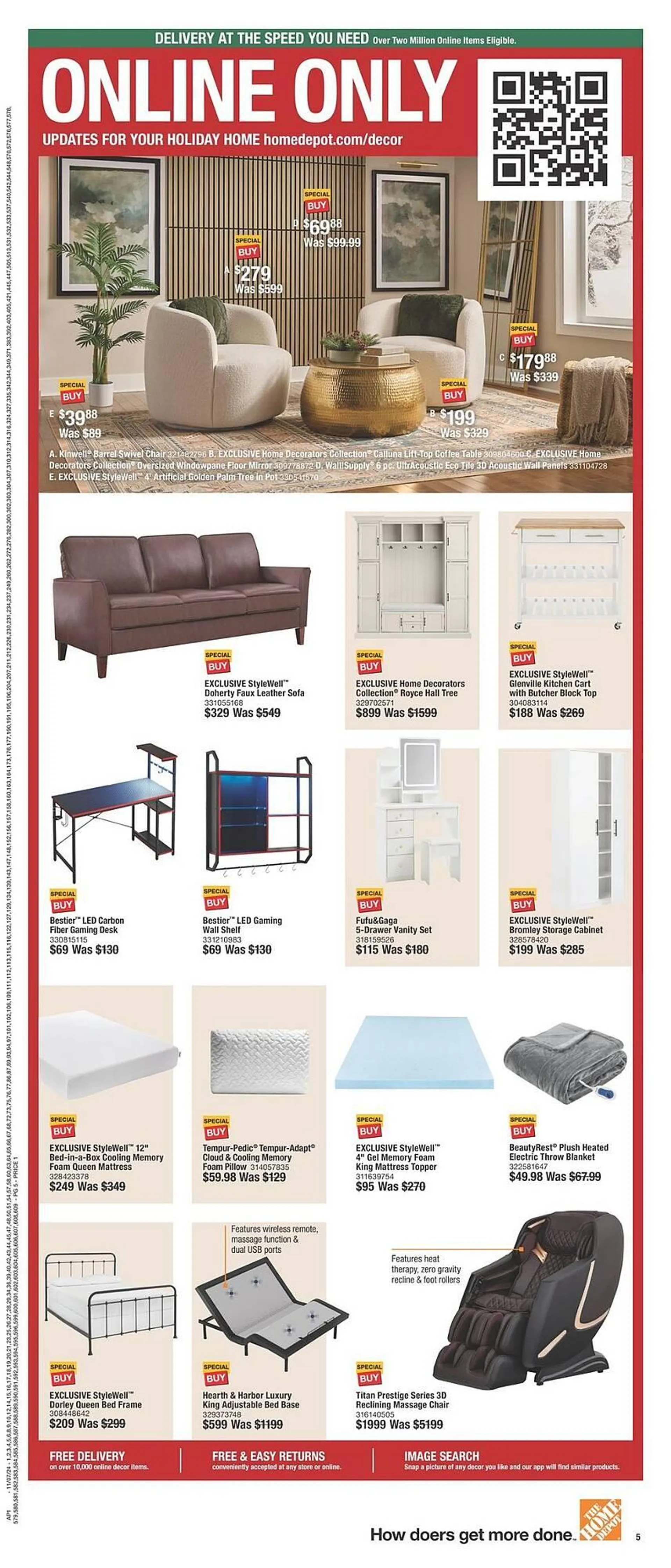 Weekly ad The Home Depot Weekly Ad from November 7 to November 27 2024 - Page 5