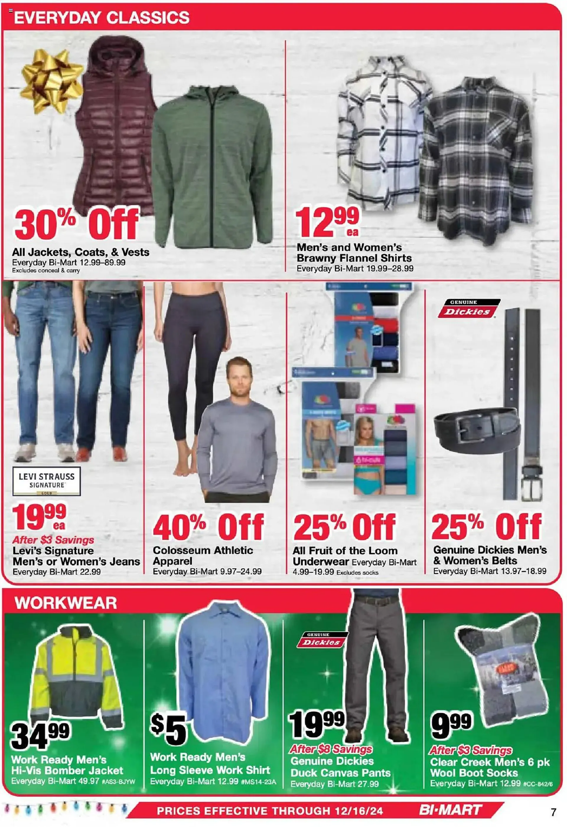 Weekly ad Bi-Mart Weekly Ad from December 3 to December 16 2024 - Page 7