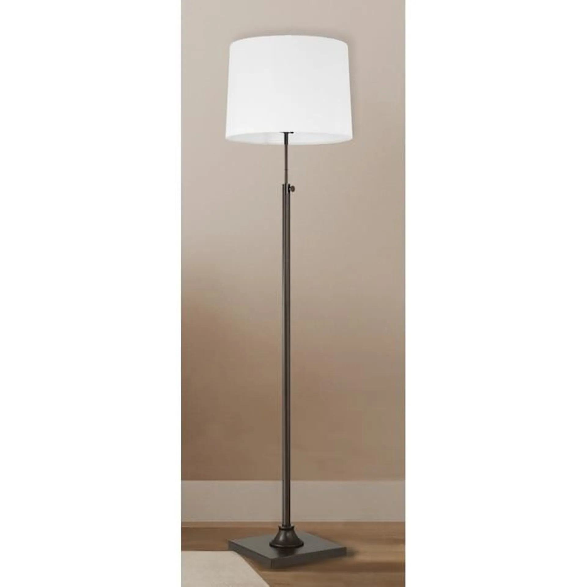 allen + roth 63-in Oil Rubbed Bronze Floor Lamp