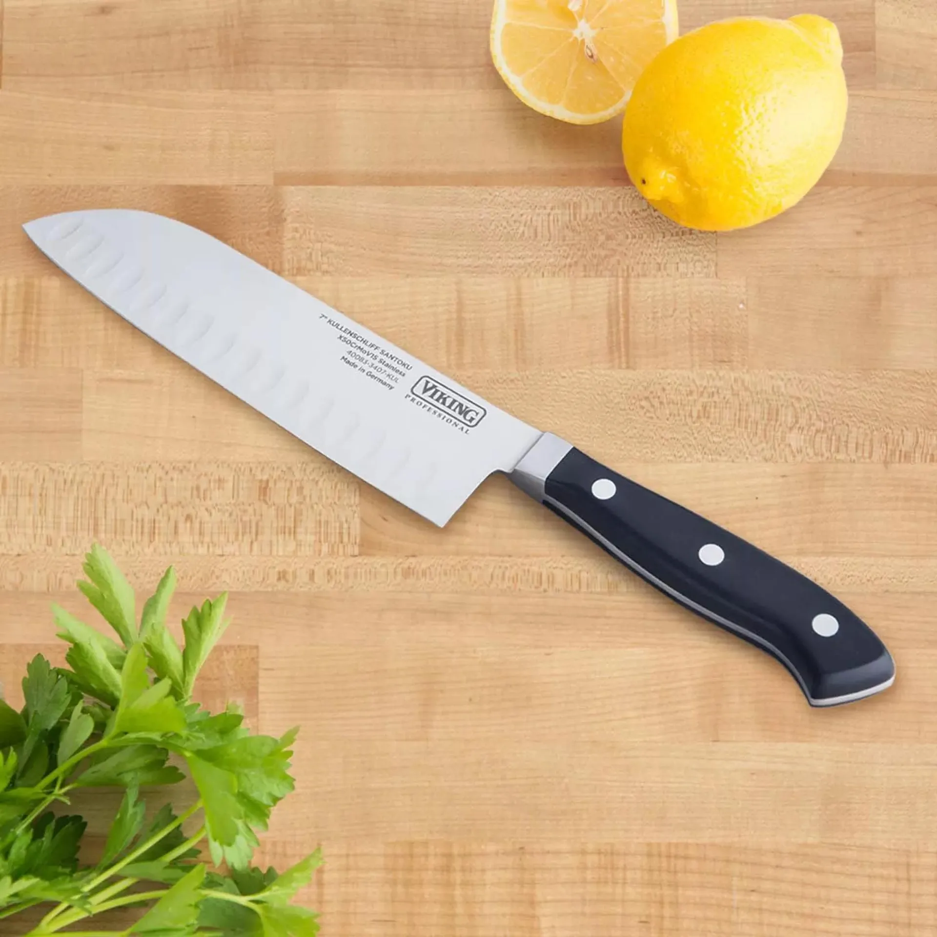 Viking Professional Santoku Knife, 7"