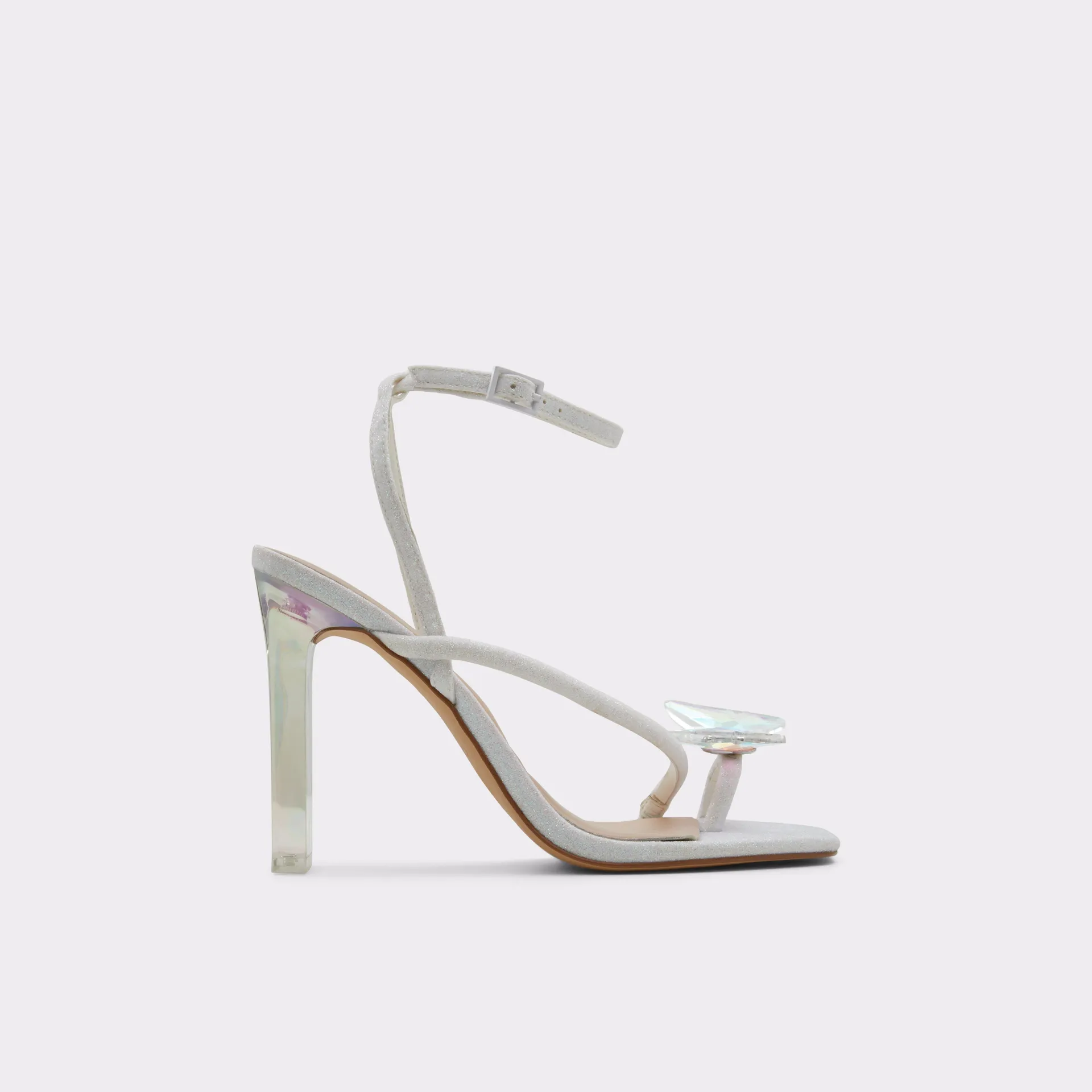 Strappy heeled sandal