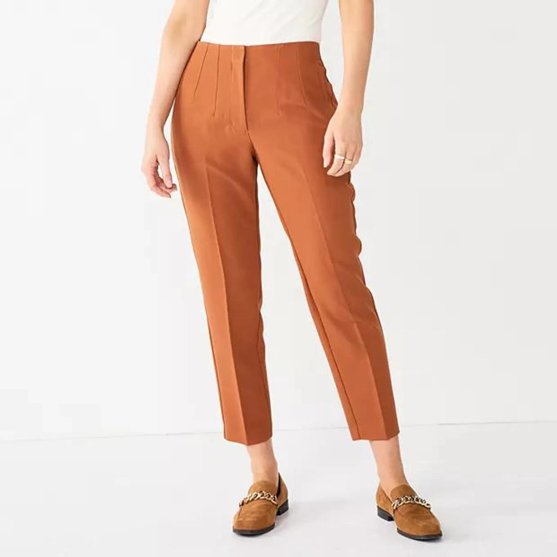 Women's Nine West High-Waisted Tapered Pants
