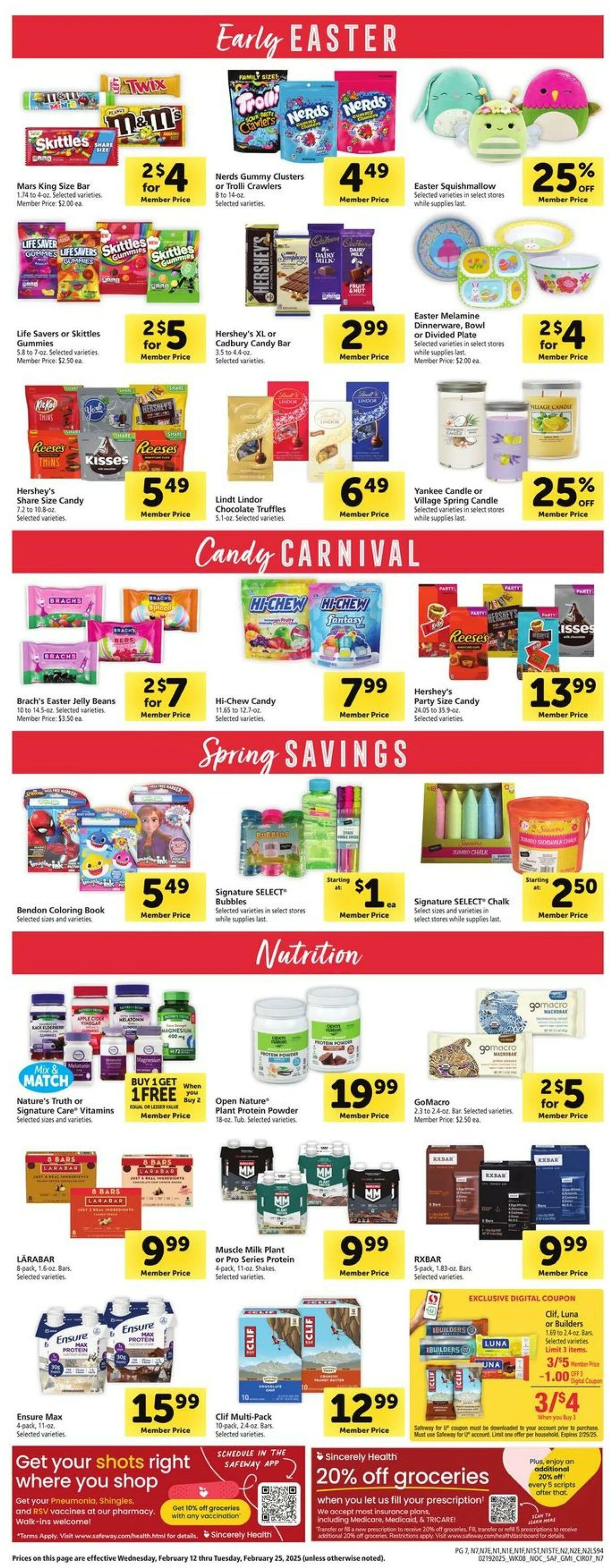 Catálogo de Safeway Current weekly ad 19 de febrero al 25 de febrero 2025 - Página 7