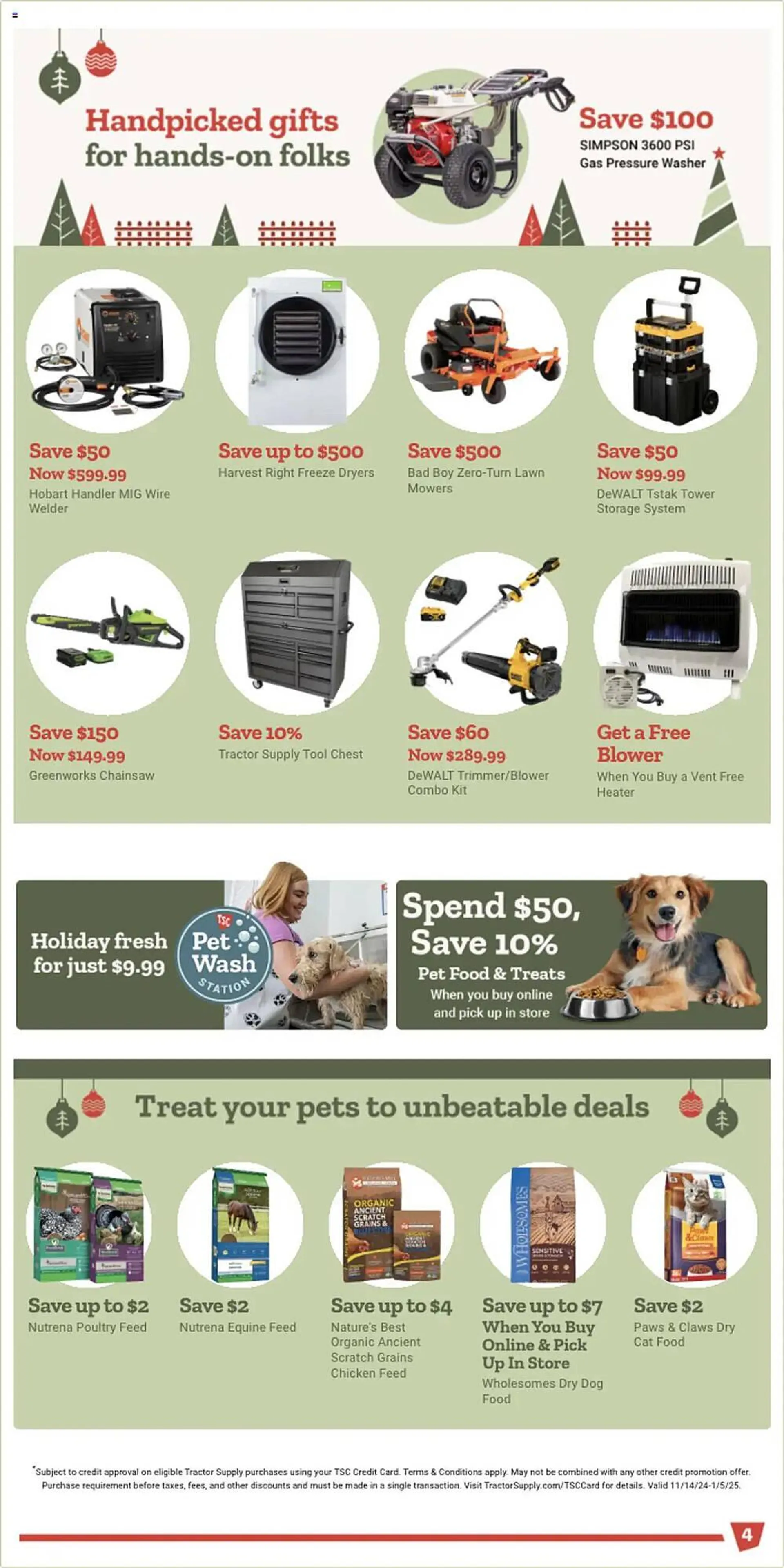 Weekly ad Tractor Supply Company Weekly Ad from December 9 to December 20 2024 - Page 4