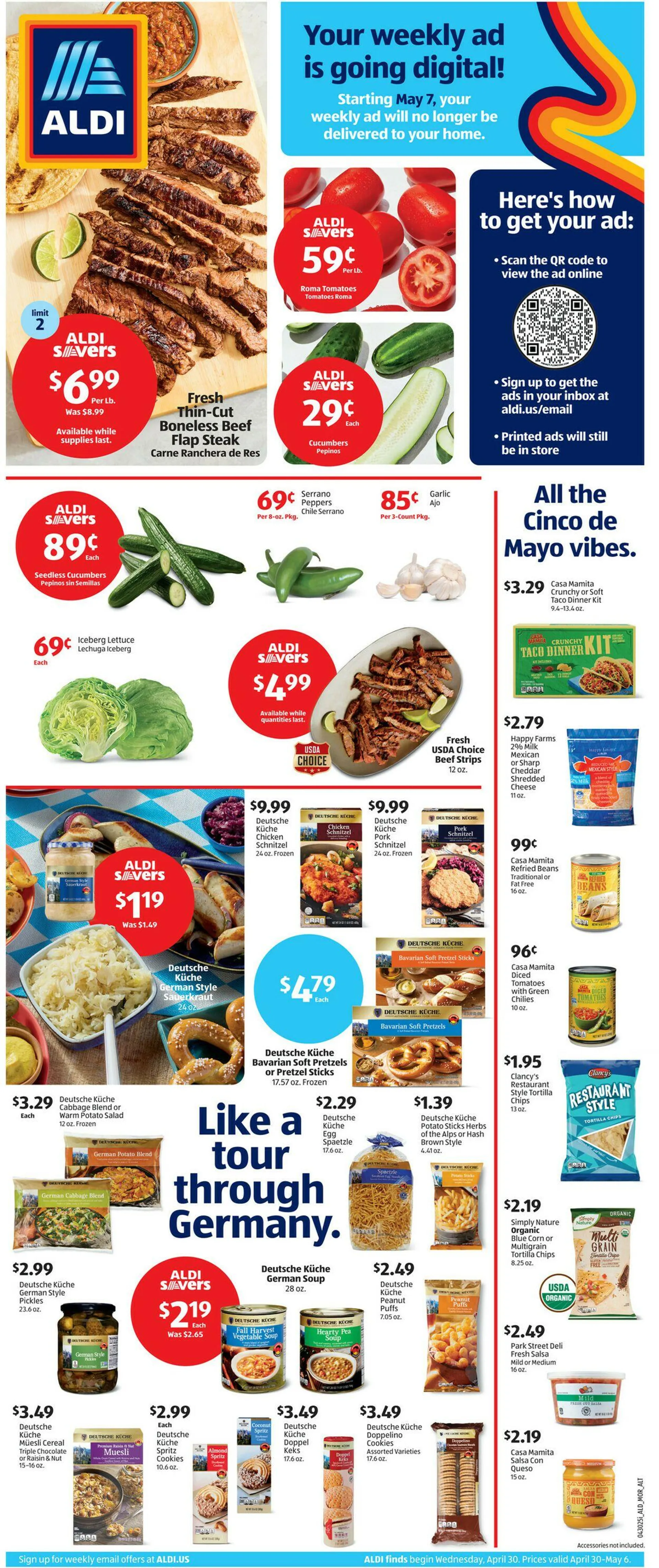 Weekly ad ALDI - South Gate, CA Current weekly ad from April 30 to May 6 2025 - Page 1