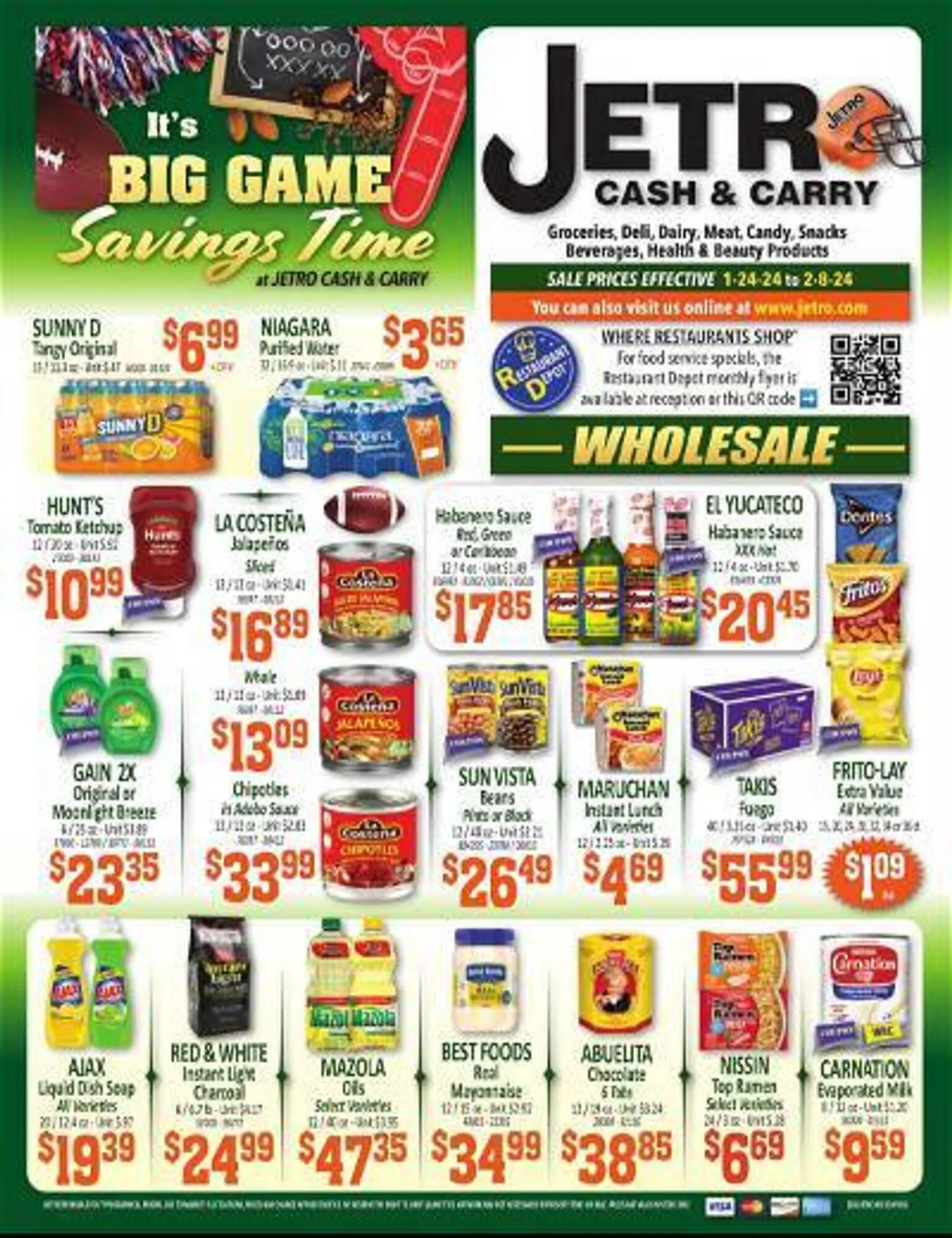 Weekly ad Jetro Weekly Ad from January 24 to February 8 2024 - Page 