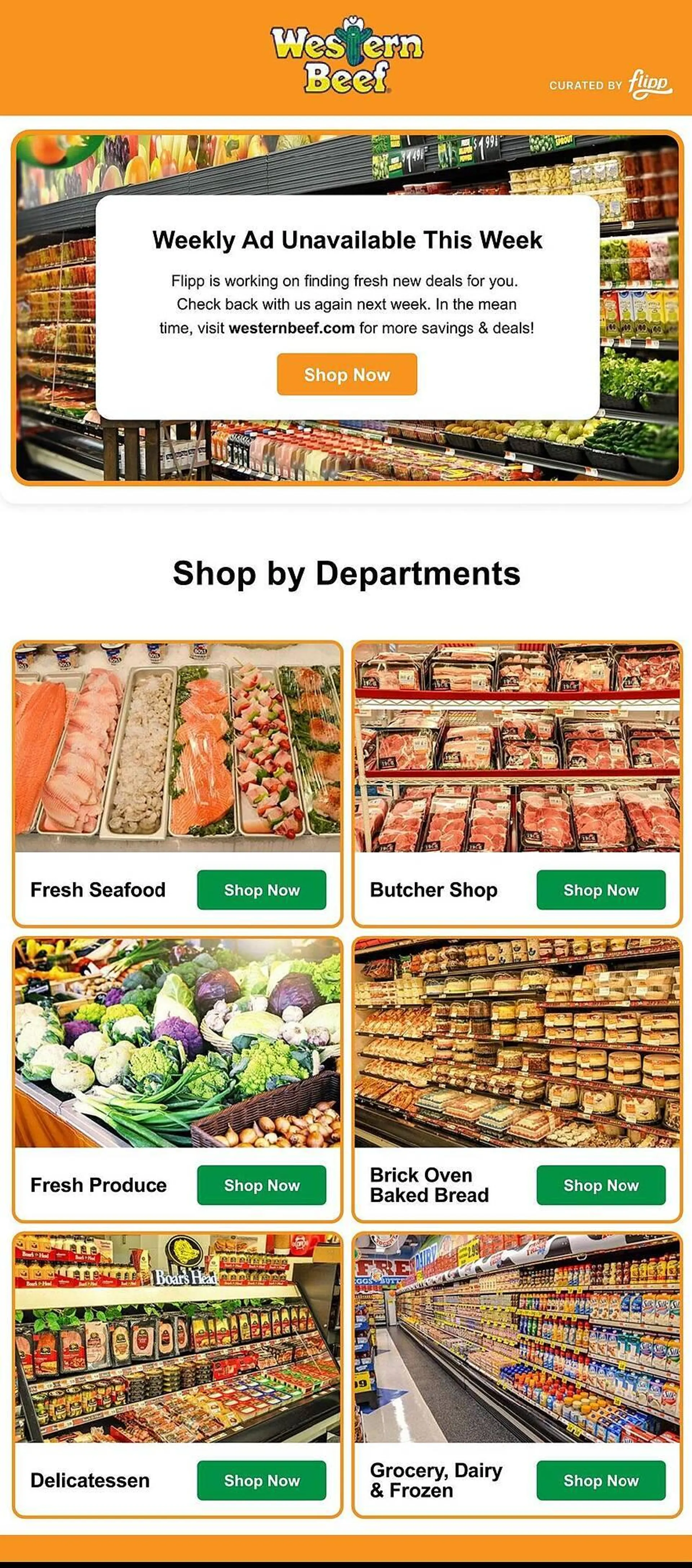 Weekly ad Western Beef Weekly Ad from July 31 to December 31 2025 - Page 1