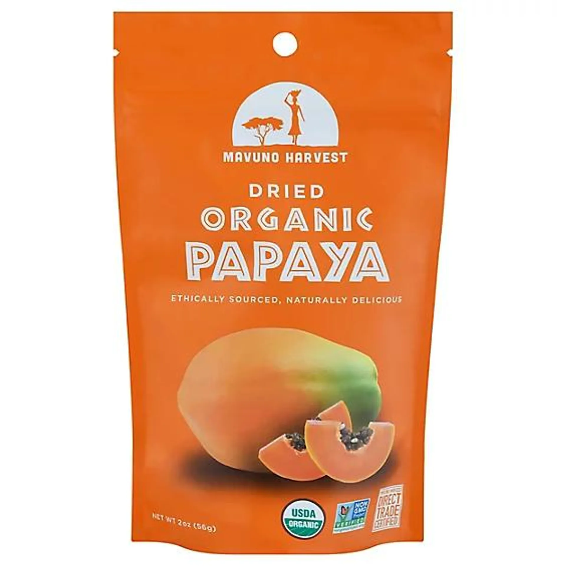 Mavuno Ha Fruit Pappya Org - 2 Oz