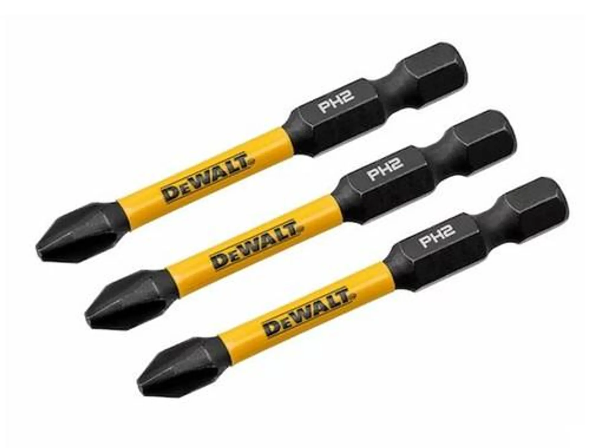 DeWalt Flextorq Impact Screwdriving Bits 2.25in 3 Pack