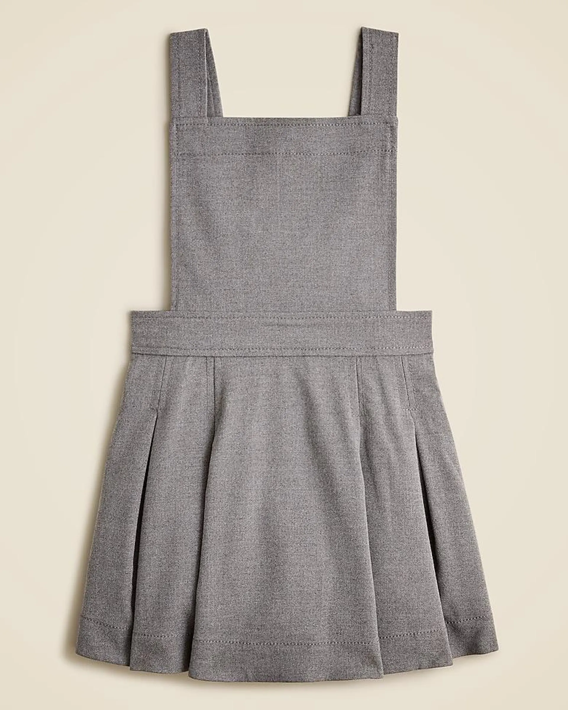 Girls' uniform pinafore dress