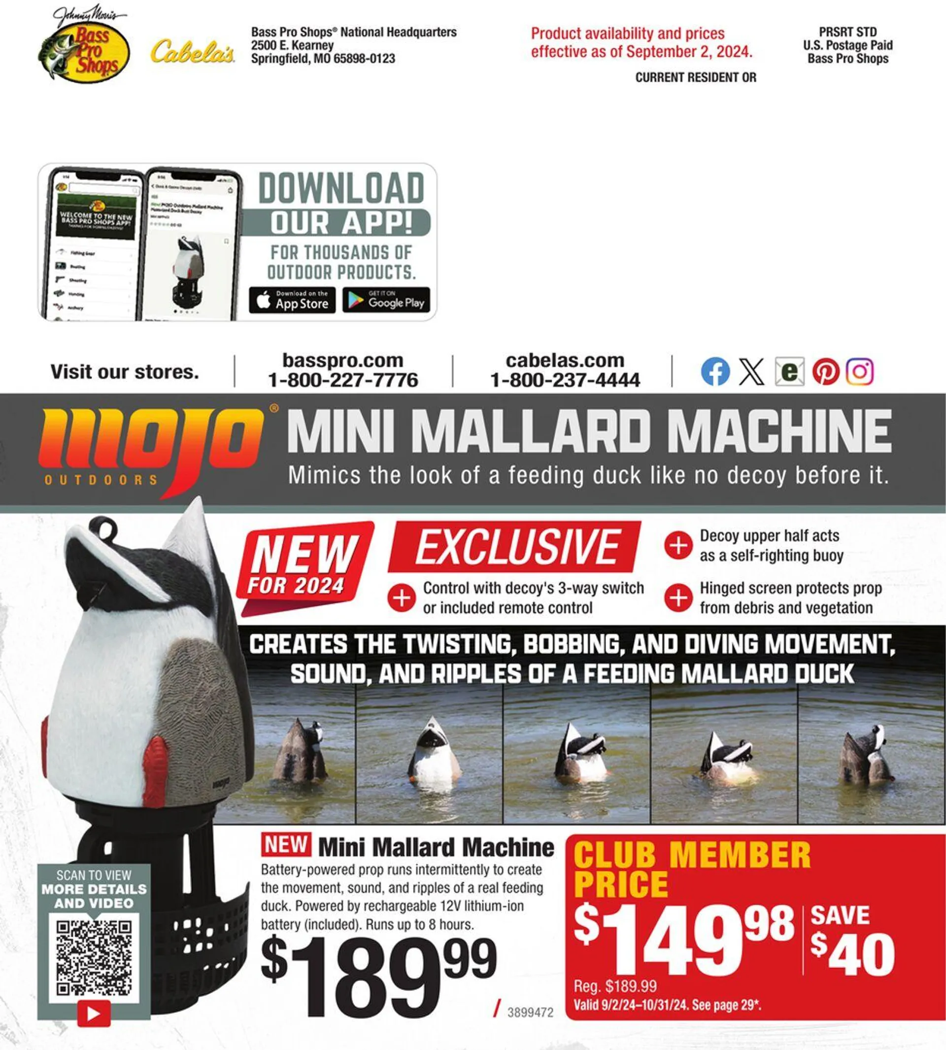 Weekly ad Bass Pro Current weekly ad from October 9 to October 23 2024 - Page 72