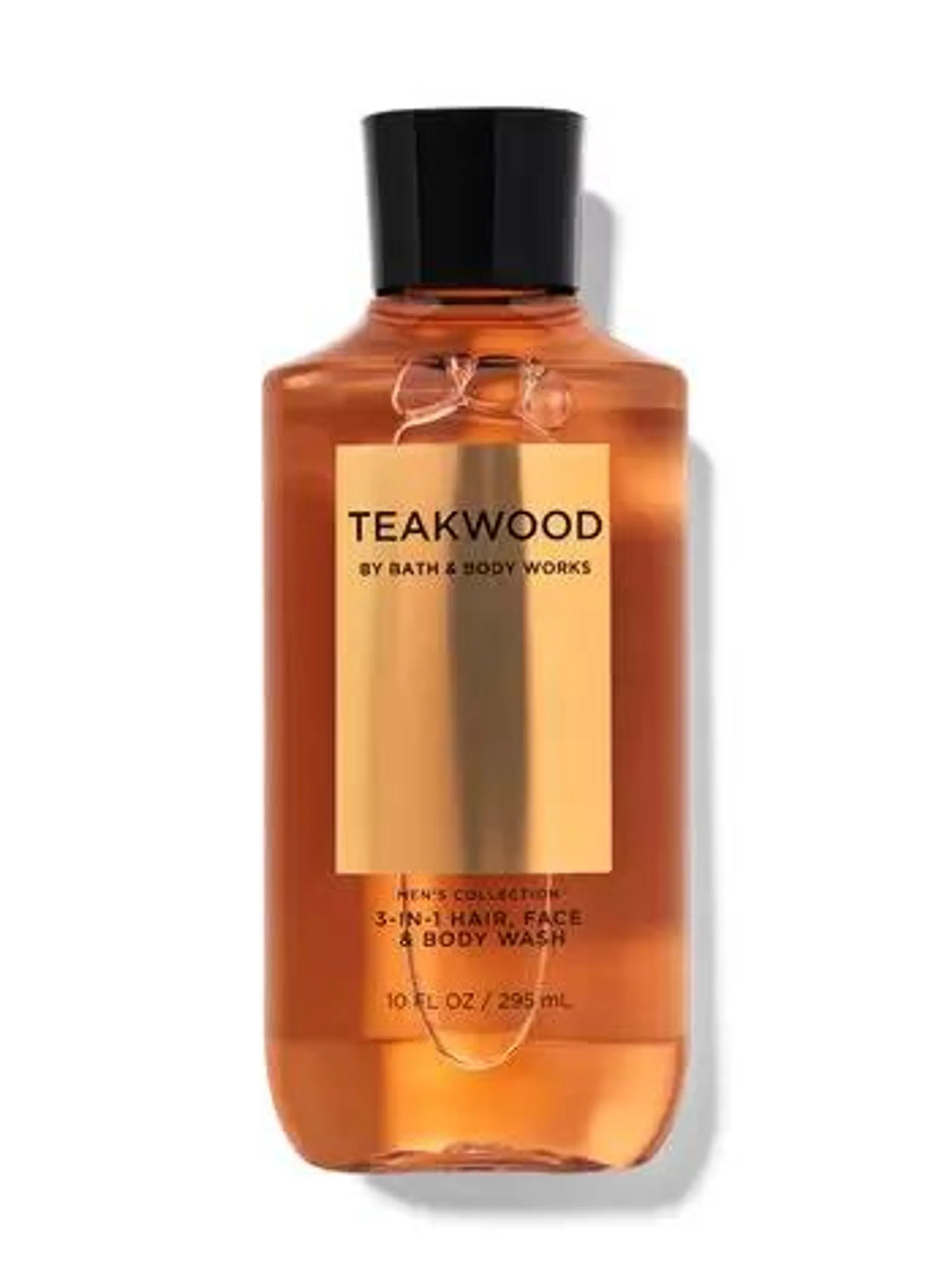 Teakwood 3-in-1 Hair, Face & Body Wash